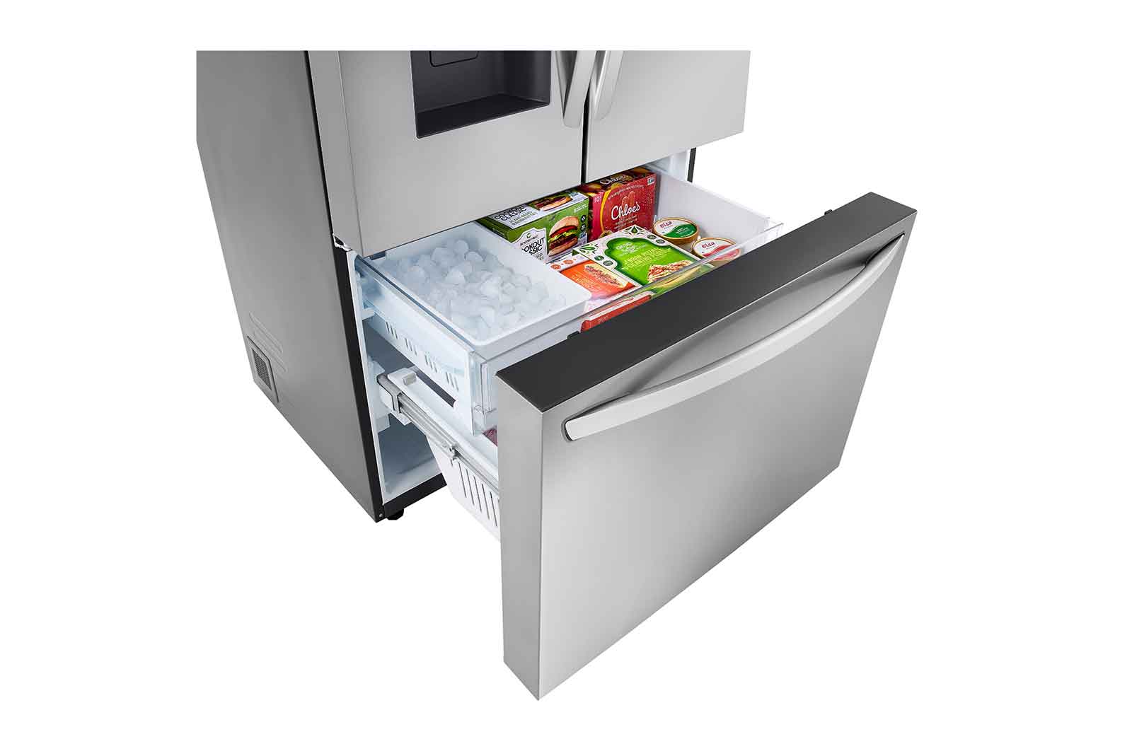Lg LRFXC2606S 26 cu. ft. Smart Counter-Depth MAX™ Refrigerator with Dual Ice Makers - Image 6