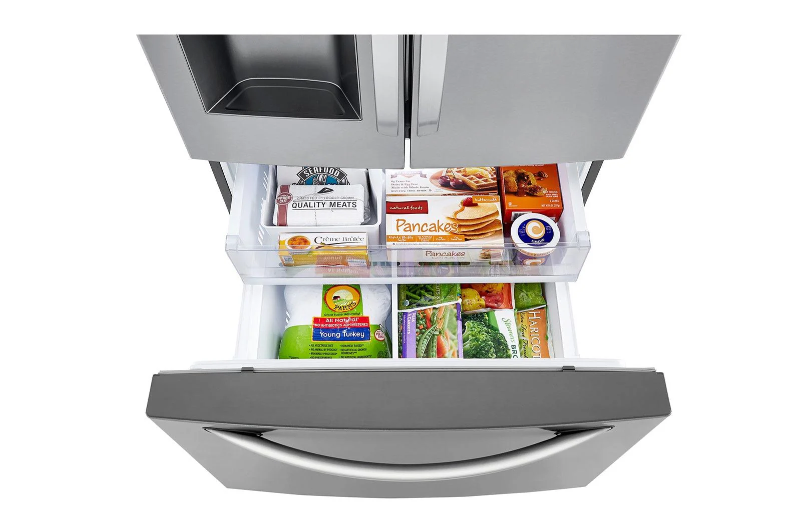 Lg 25 cu. ft. Smart wi-Fi Enabled French Door Refrigerator - Image 10