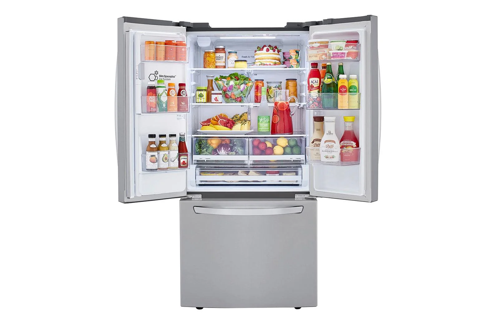 Lg 25 cu. ft. Smart wi-Fi Enabled French Door Refrigerator - Image 6