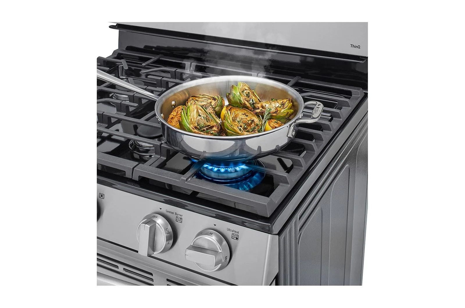 Lg LRGL5823S 5.8 cu. ft. Smart Wi-Fi Enabled Fan Convection Gas Range with Air Fry & EasyClean® - Image 11