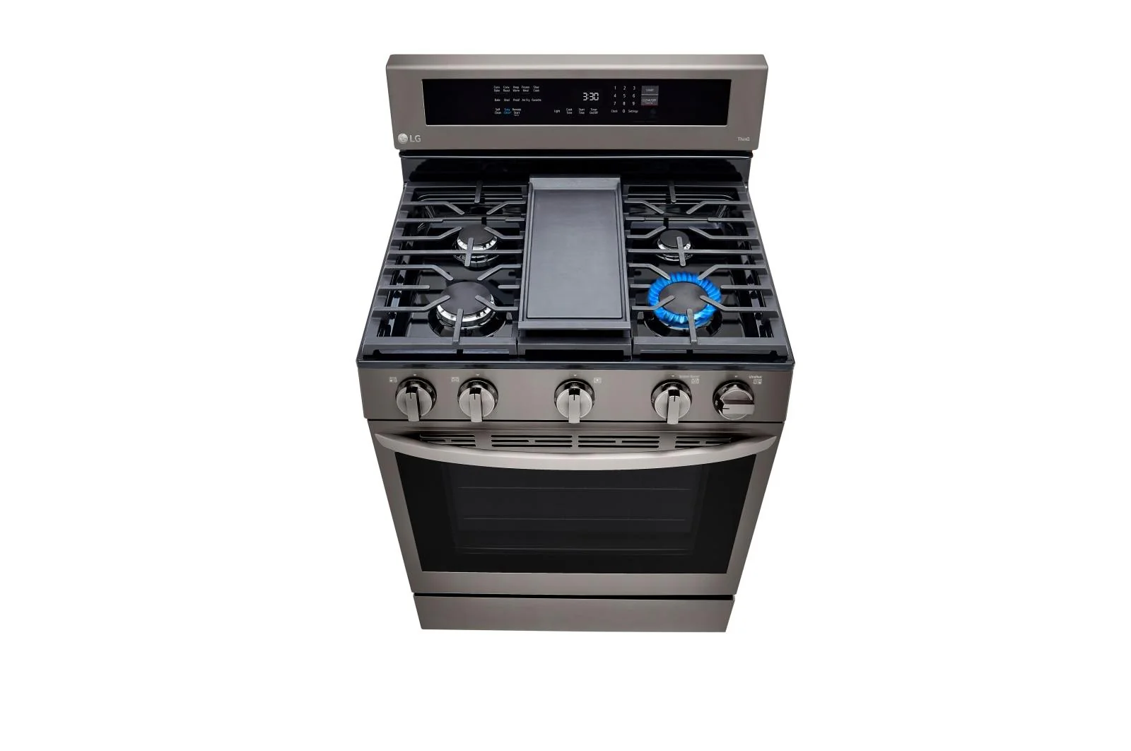 Lg LRGL5825D 5.8 cu ft. Smart Wi-Fi Enabled True Convection InstaView® Gas Range with Air Fry - Image 13