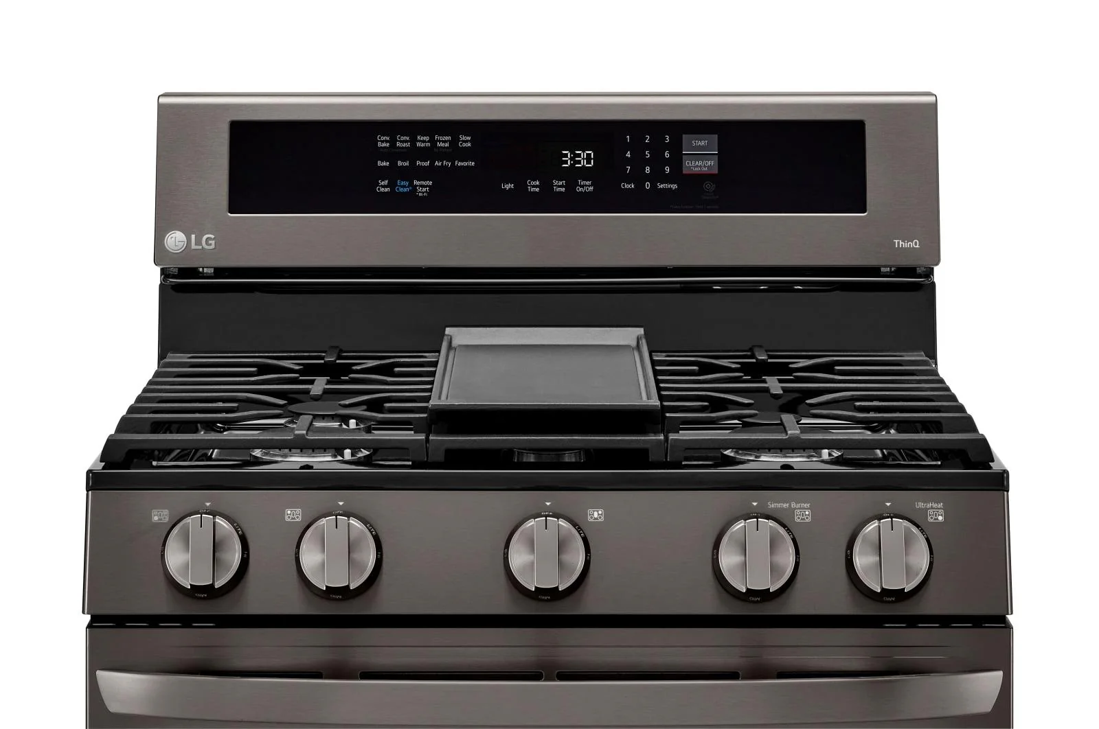 Lg LRGL5825D 5.8 cu ft. Smart Wi-Fi Enabled True Convection InstaView® Gas Range with Air Fry - Image 14