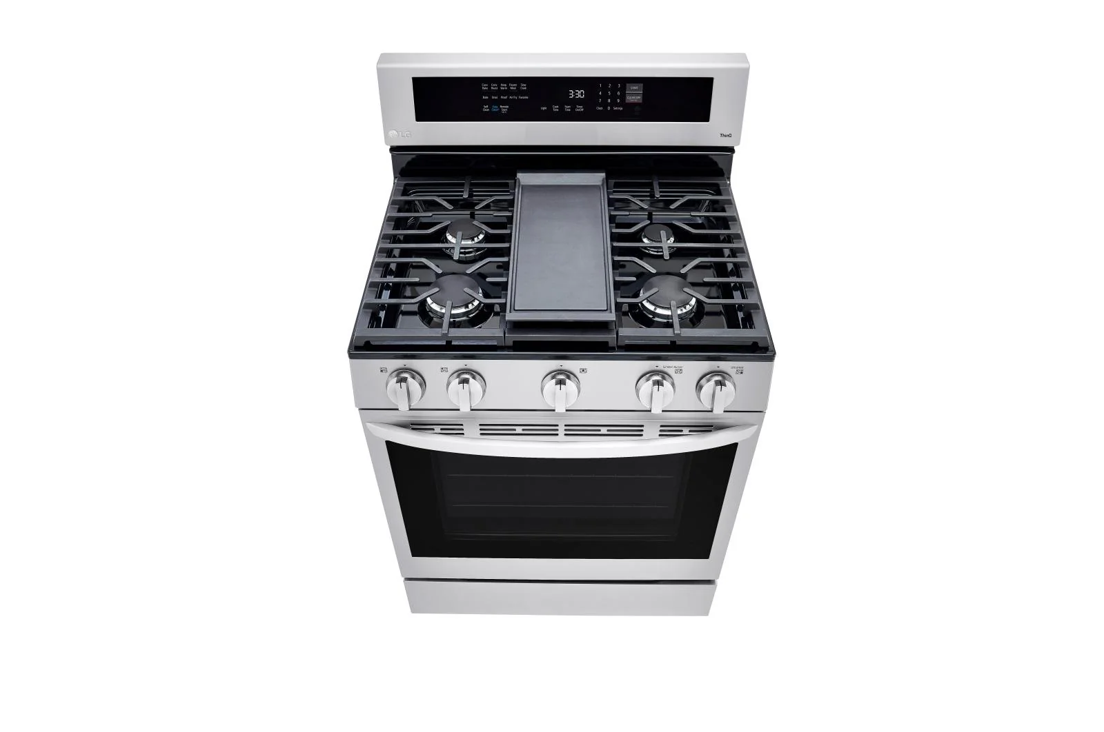 Lg LRGL5825F 5.8 cu ft. Smart Wi-Fi Enabled True Convection InstaView® Gas Range with Air Fry - Image 12