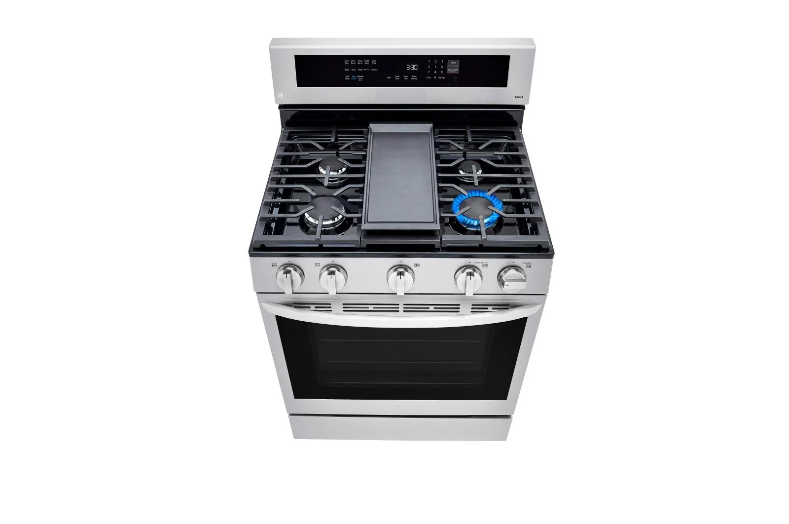 Lg LRGL5825F 5.8 cu ft. Smart Wi-Fi Enabled True Convection InstaView® Gas Range with Air Fry - Image 13