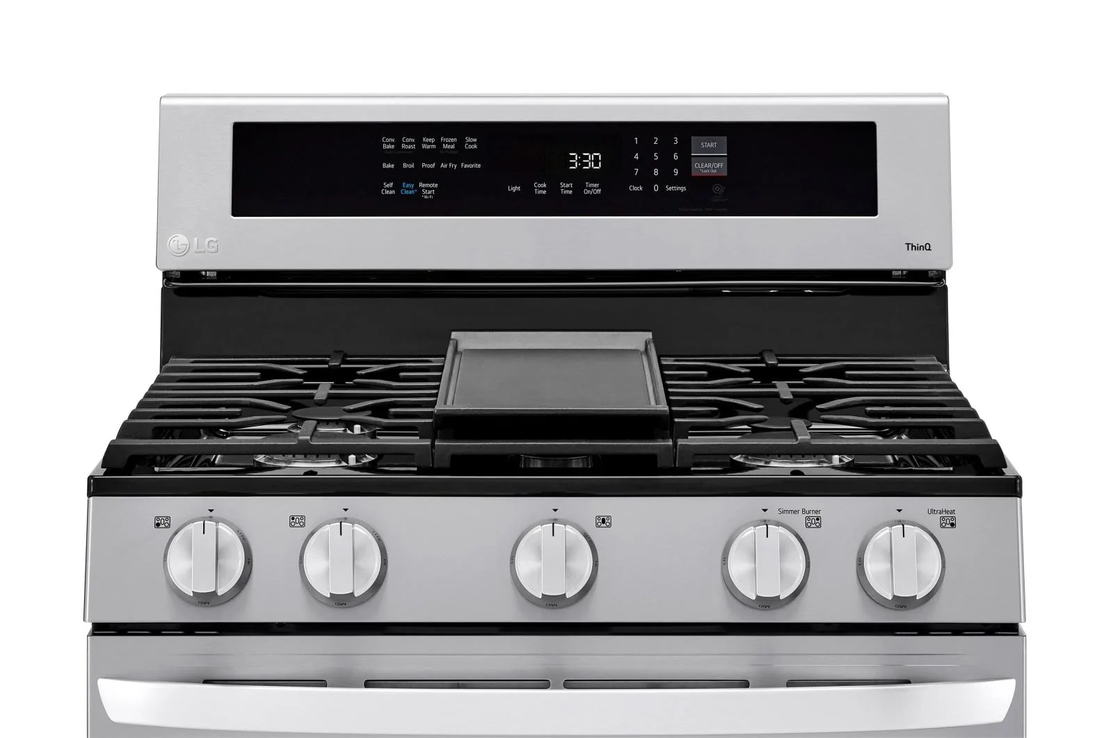 Lg LRGL5825F 5.8 cu ft. Smart Wi-Fi Enabled True Convection InstaView® Gas Range with Air Fry - Image 14