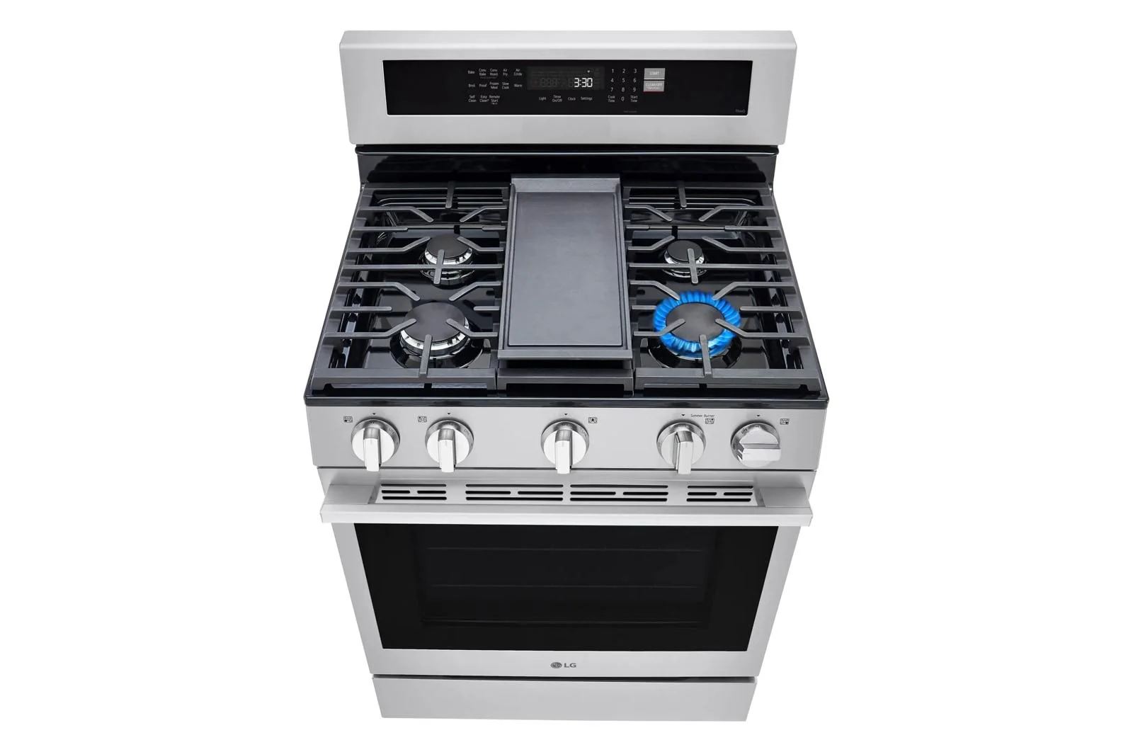 Lg LRGN6325X 6.3 cu. ft. Smart Wi-Fi Enabled Probake Convection® Gas Range with Air Fry & EasyClean® - Image 4