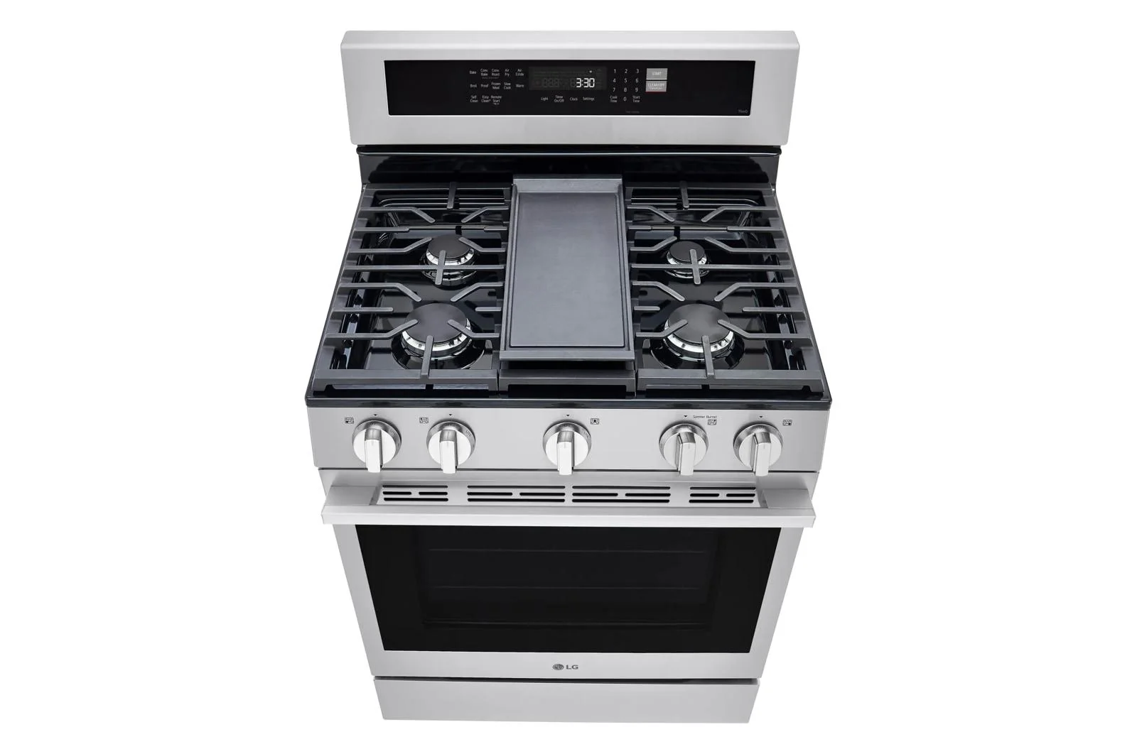 Lg LRGN6325X 6.3 cu. ft. Smart Wi-Fi Enabled Probake Convection® Gas Range with Air Fry & EasyClean® - Image 5