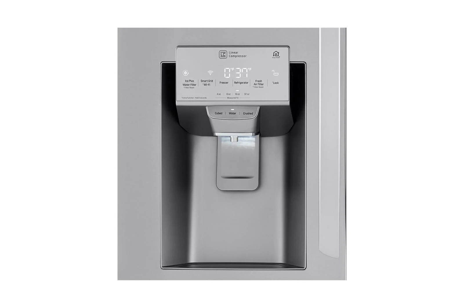 Lg LRMDC2306S 23 cu. ft. Smart Counter-Depth Refrigerator with Craft Ice™ - Image 10