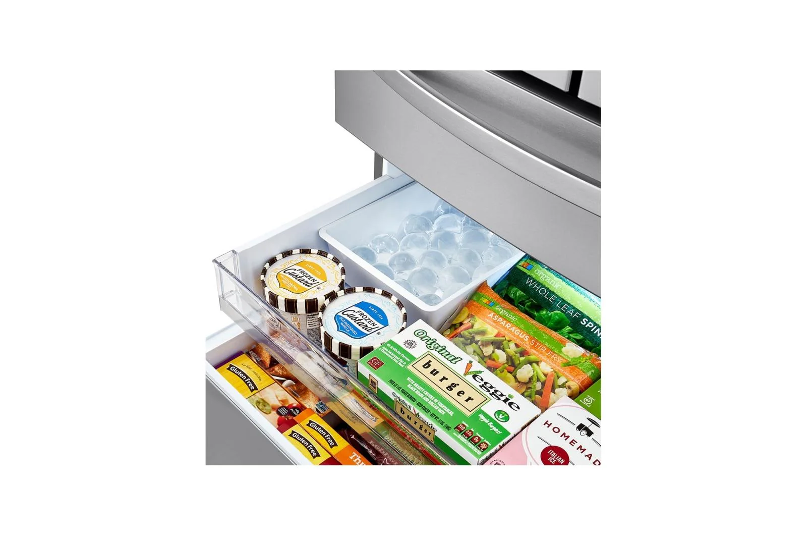 Lg LRMDC2306S 23 cu. ft. Smart Counter-Depth Refrigerator with Craft Ice™ - Image 9