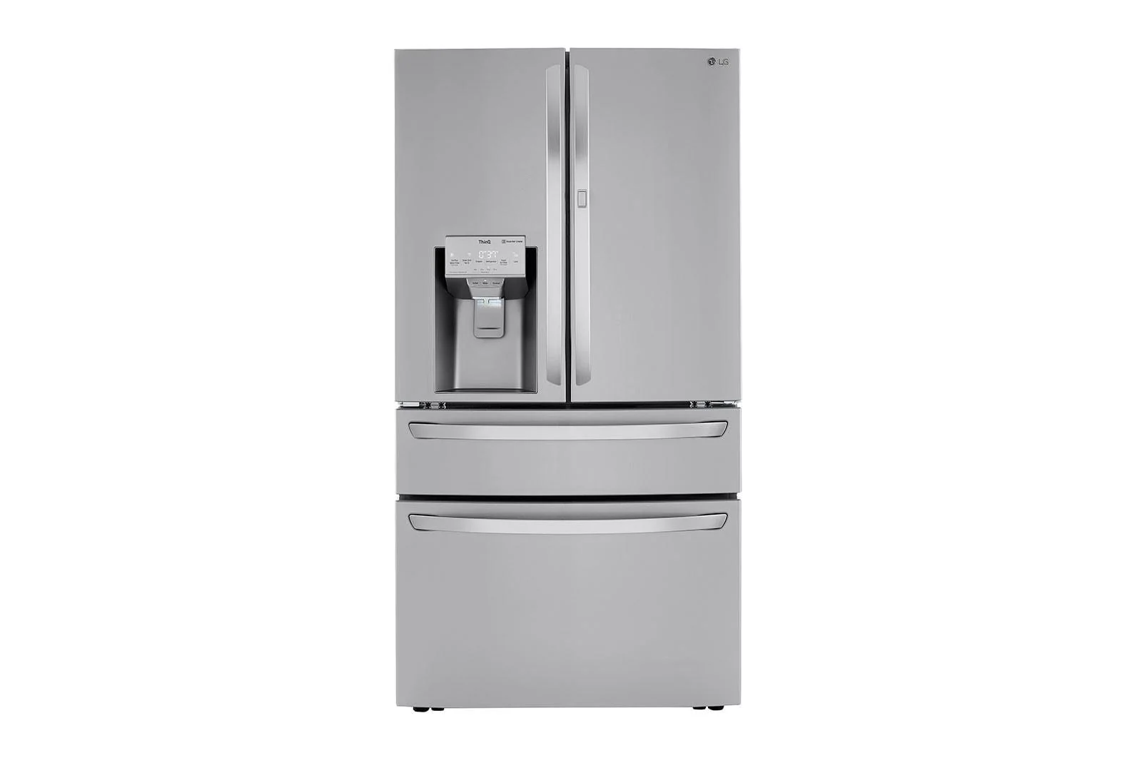 Lg LRMDS3006S 30 cu. ft. 36 Inch Wide French Door Refrigerator - Stainless Steel - Image 3