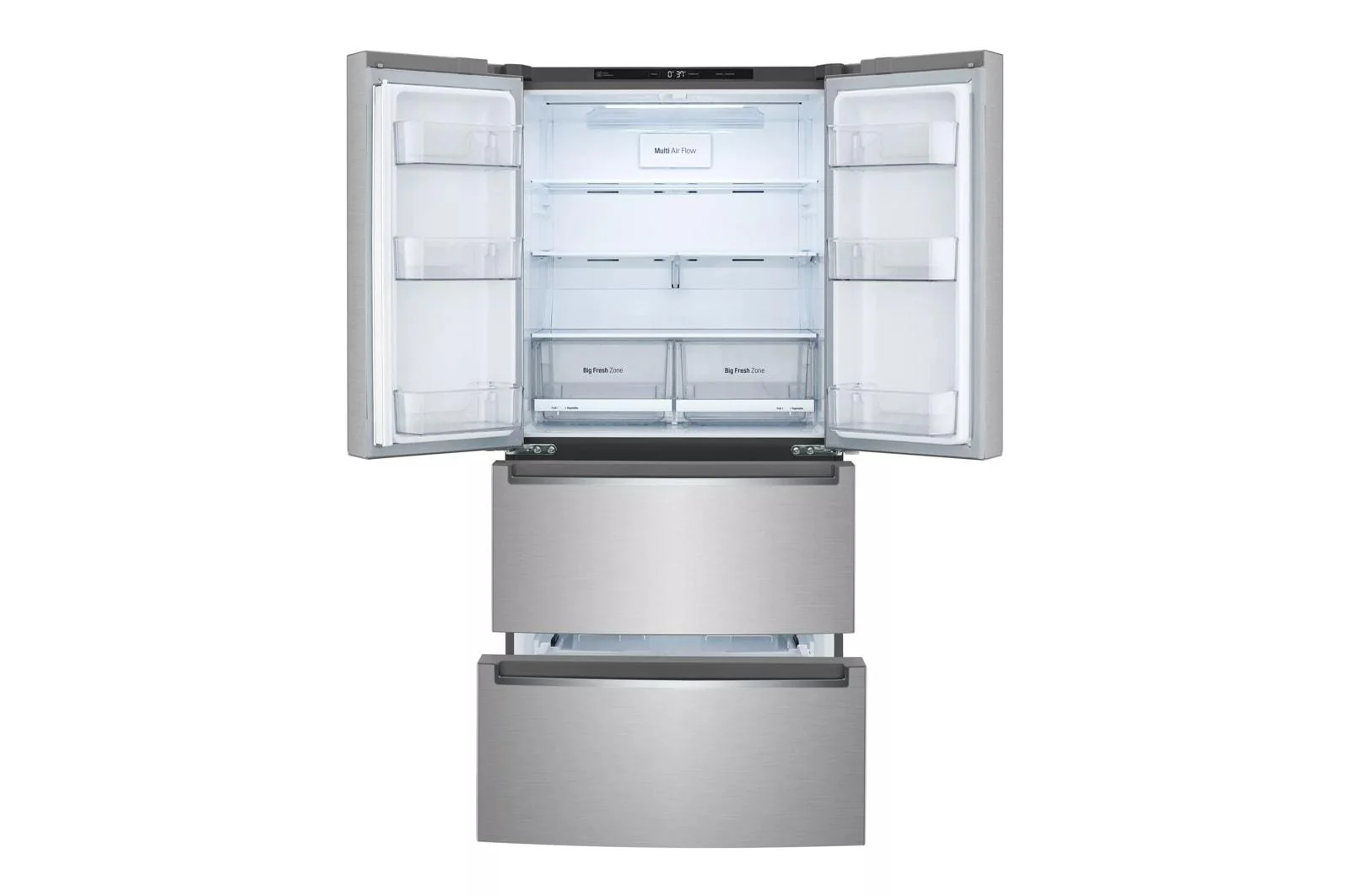Lg 19 cu. ft. Counter-Depth French Door Refrigerator with Door Cooling+ - Image 4