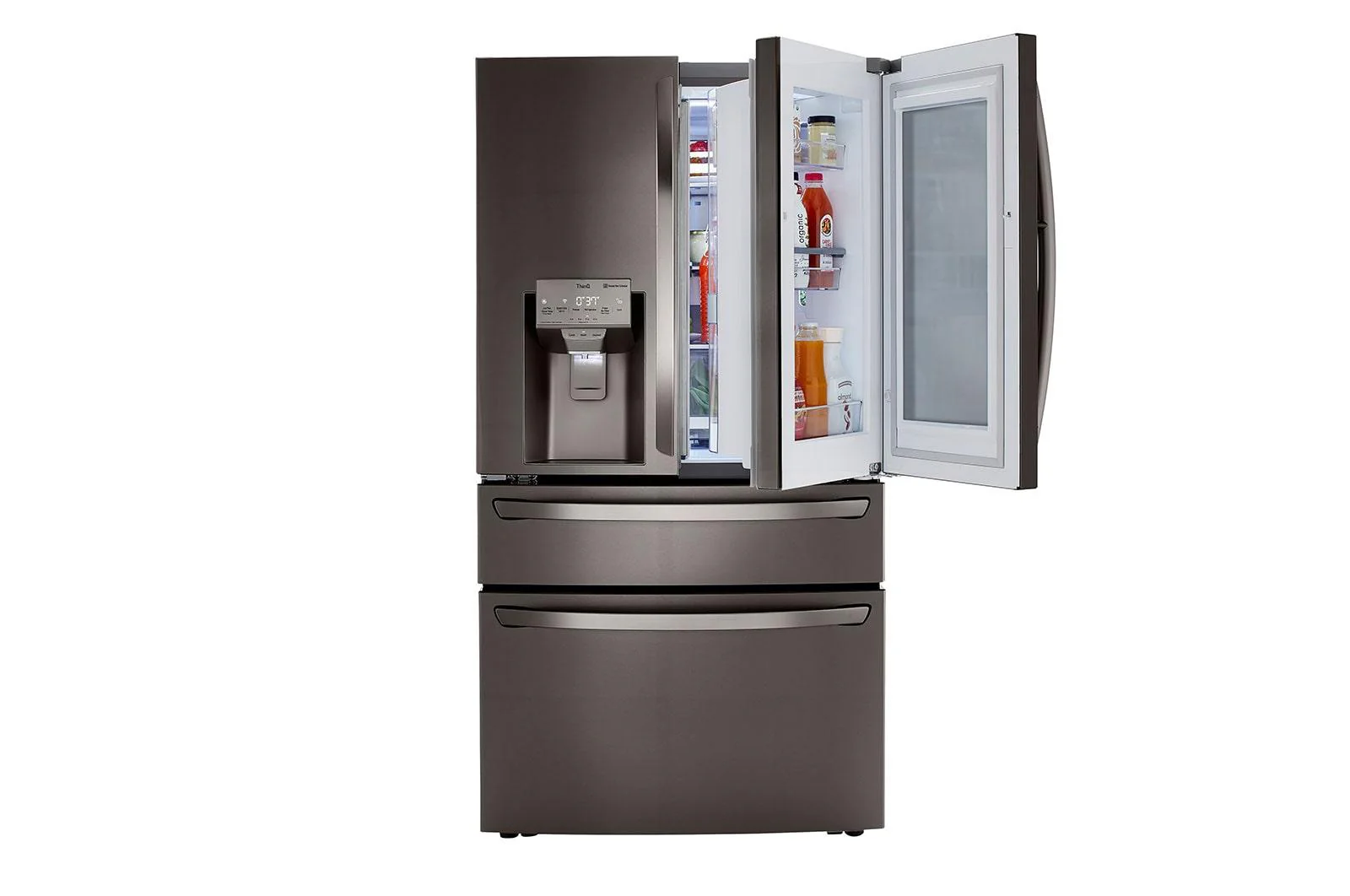 Lg LRMVC2306D 23 cu. ft. Smart InstaView™ Door-in-Door® Counter-Depth Refrigerator with Craft Ice™ - Image 3