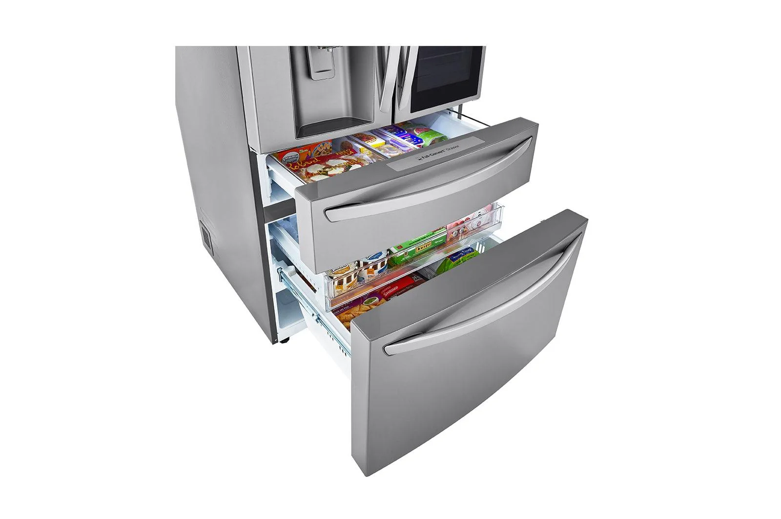 Lg LRMVC2306S 23 cu. ft. Smart Wi-Fi Enabled InstaView® Door-in-Door® Counter-Depth Refrigerator with Craft Ice™ Maker - Image 14