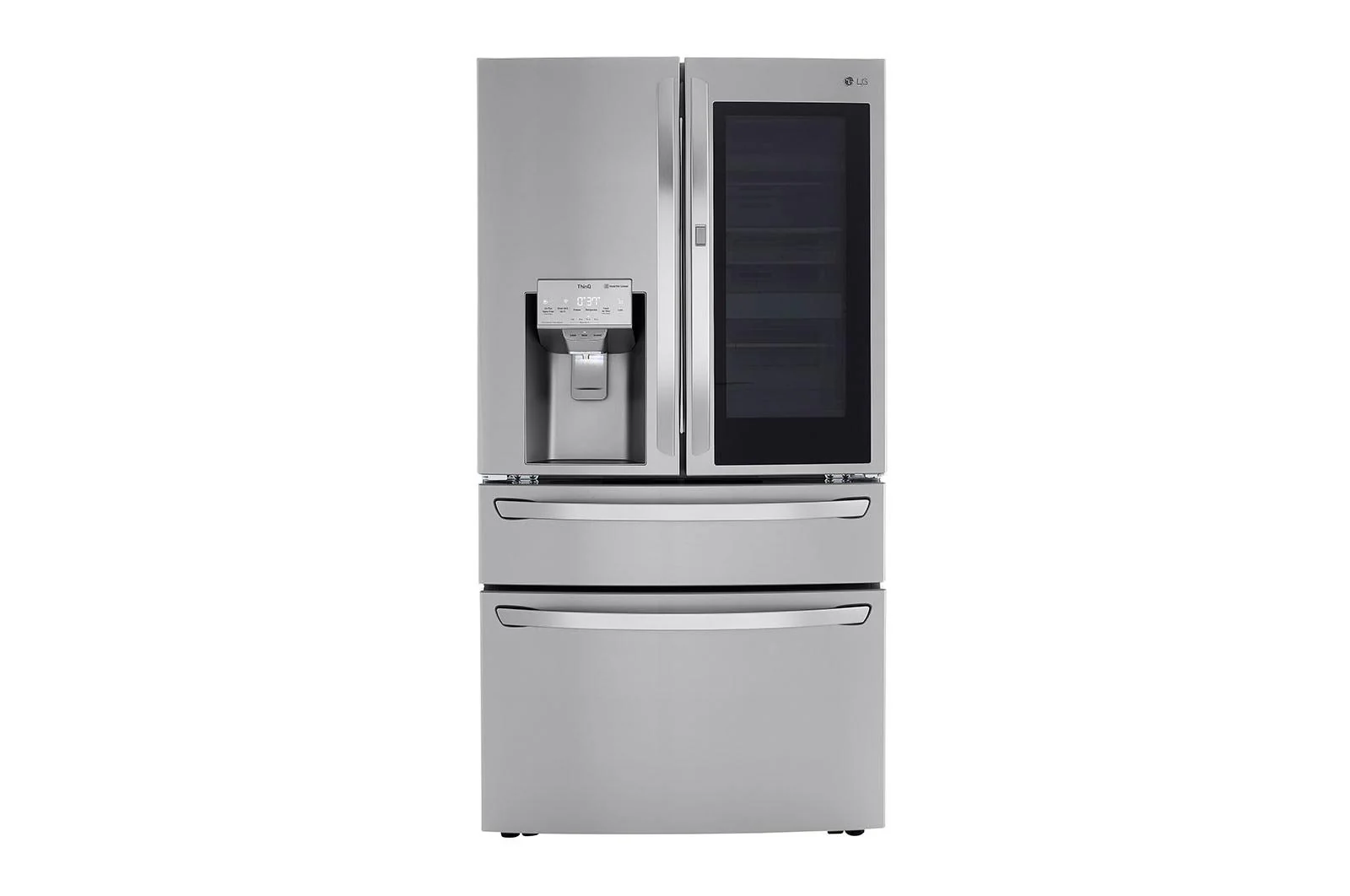 Lg LRMVC2306S 23 cu. ft. Smart Wi-Fi Enabled InstaView® Door-in-Door® Counter-Depth Refrigerator with Craft Ice™ Maker - Image 7
