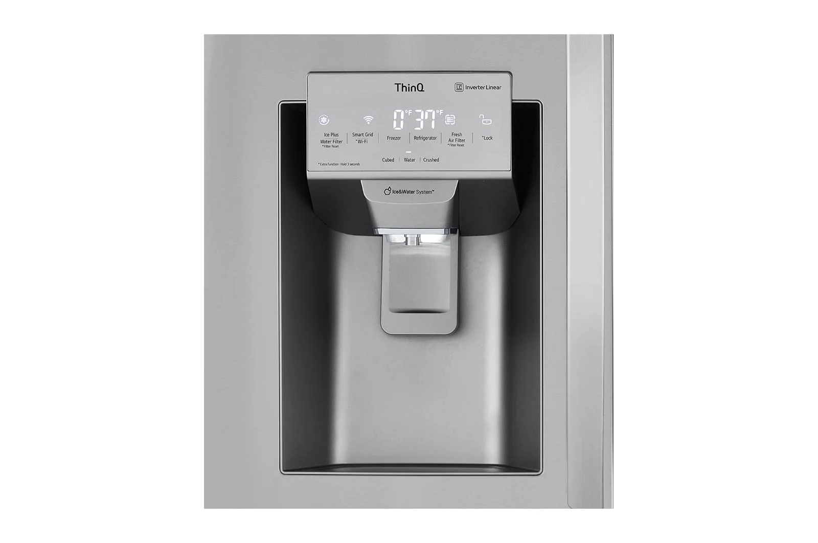 Lg LRMVS2806S 28 cu. ft. Smart InstaView® Door-in-Door® Double Freezer Refrigerator with Craft Ice™ - Image 10