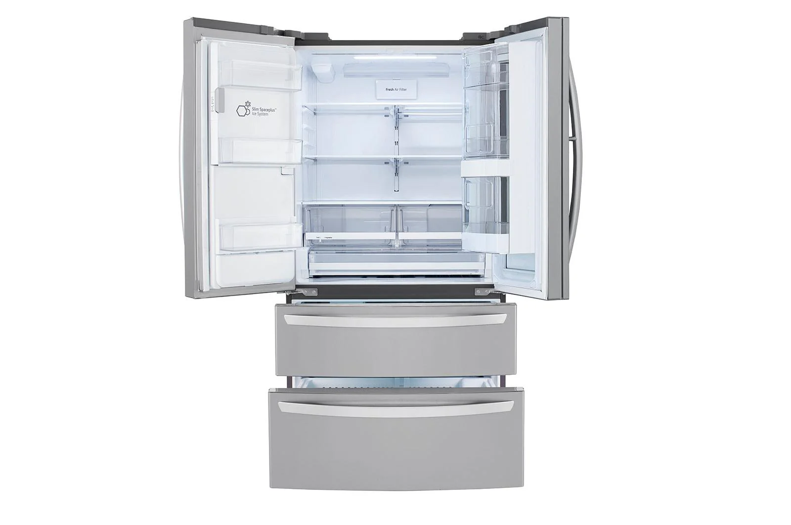 Lg LRMVS2806S 28 cu. ft. Smart InstaView® Door-in-Door® Double Freezer Refrigerator with Craft Ice™ - Image 6