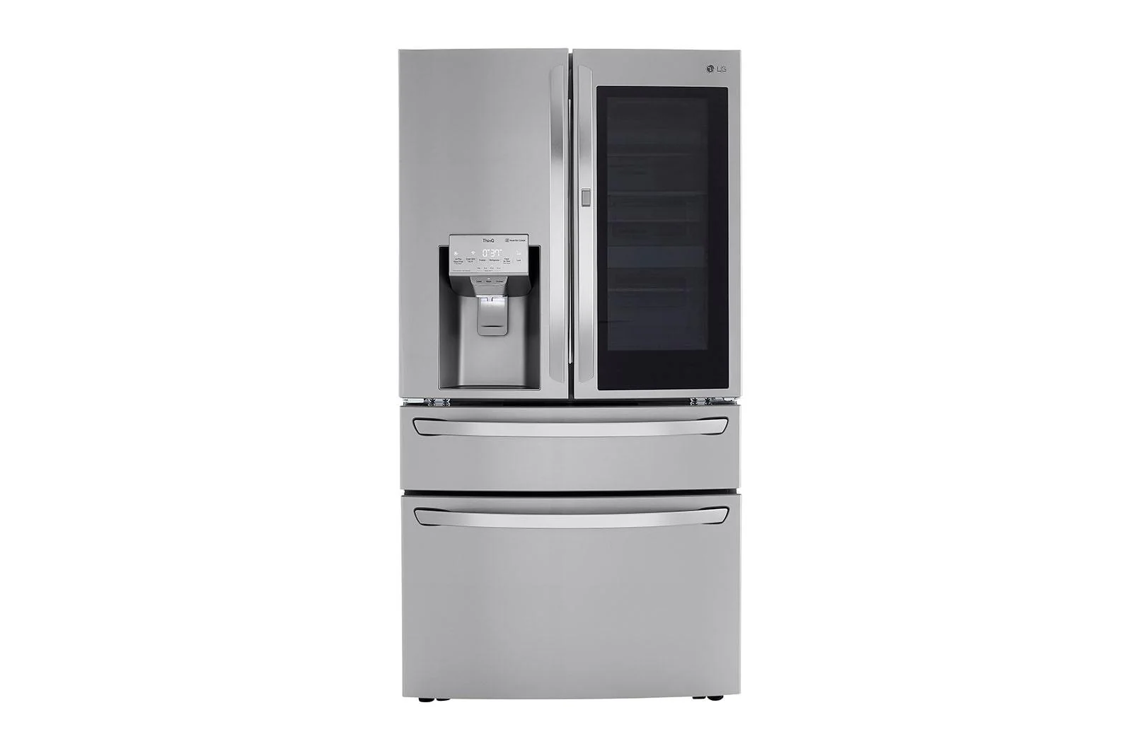 Lg LRMVS3006S 30 cu. ft. Smart InstaView® Door-in-Door® Refrigerator with Craft Ice™ - Image 5
