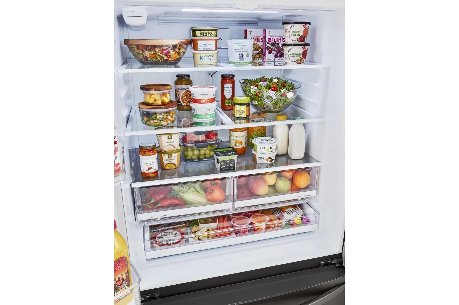 Lg LRMWS2906D 29 cu. ft. French Door Refrigerator with Slim Design Water Dispenser - Image 6