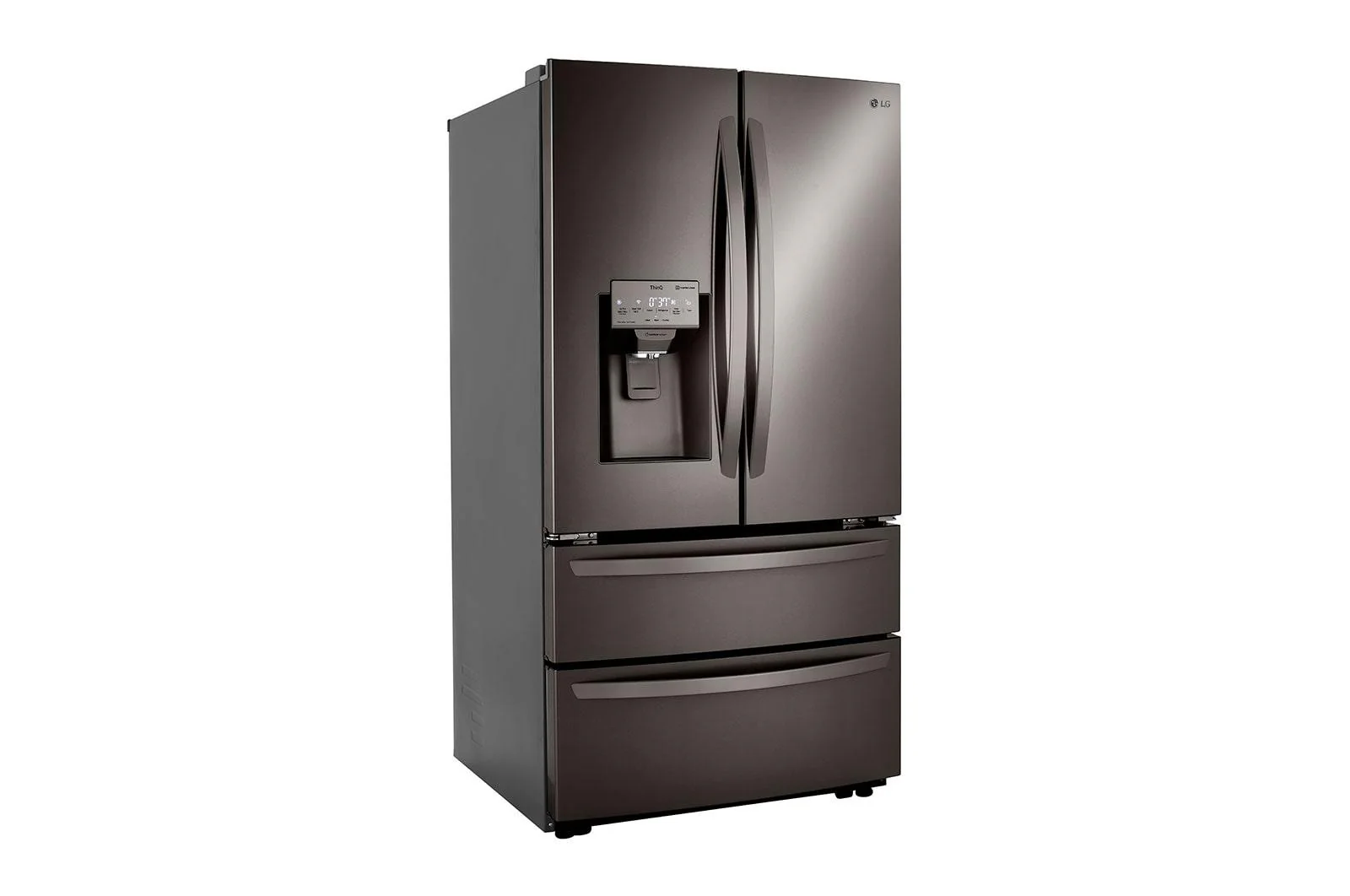 Lg LRMXC2206D 22 cu. ft. Smart Counter Depth Double Freezer Refrigerator with Craft Ice™ - Image 3