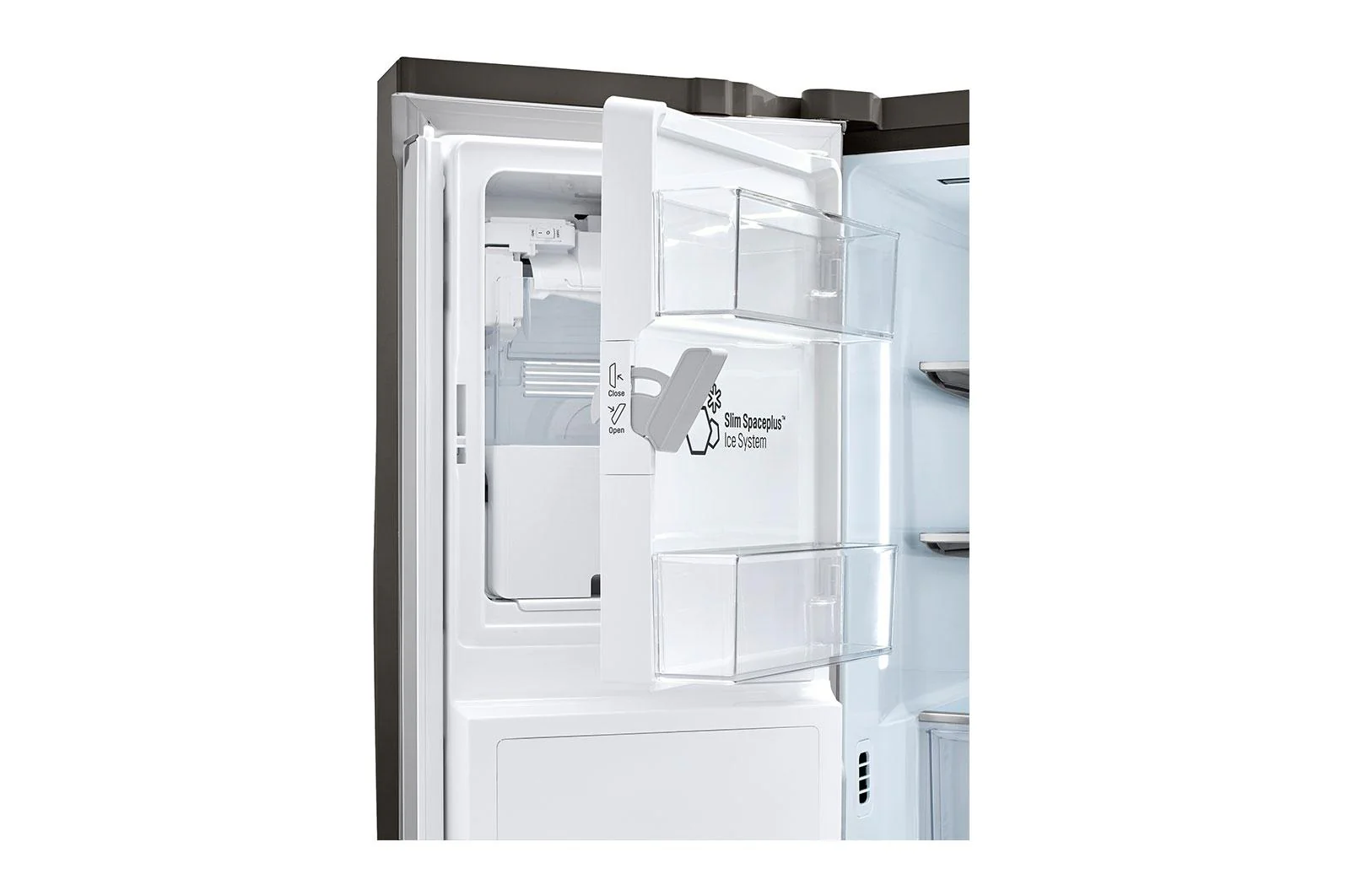 Lg LRMXC2206D 22 cu. ft. Smart Counter Depth Double Freezer Refrigerator with Craft Ice™ - Image 7