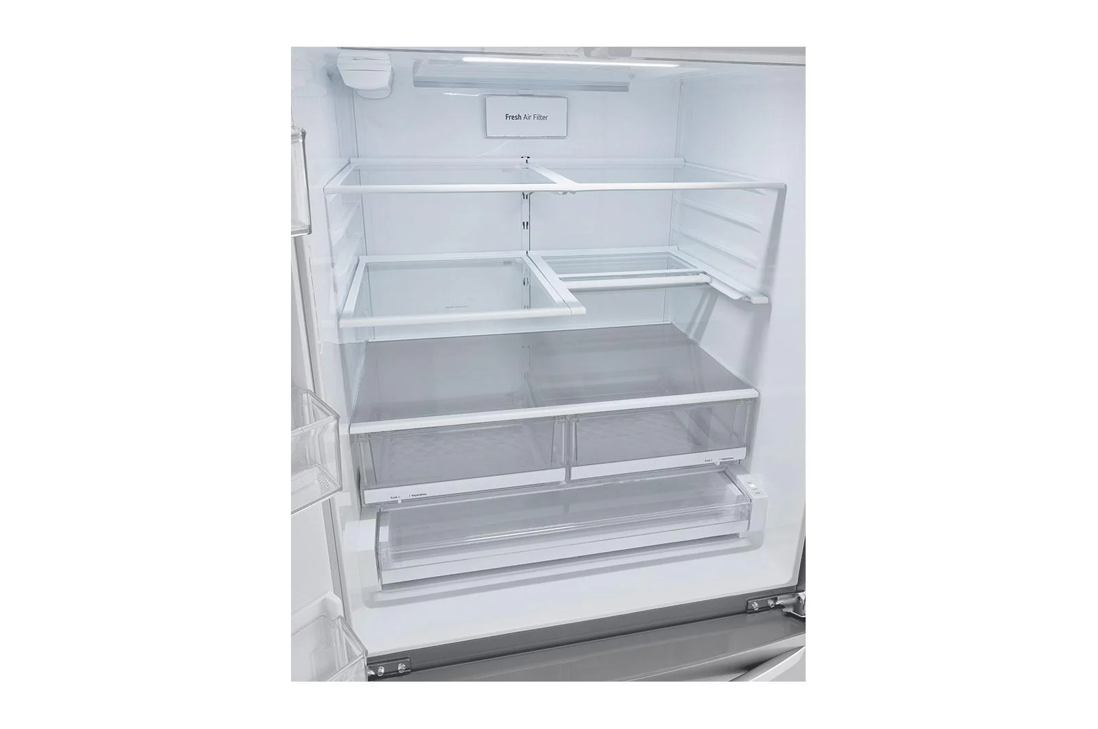 Lg LRMXC2206S 22 cu ft. Smart Counter Depth Double Freezer Refrigerator with Craft Ice™ - Image 7