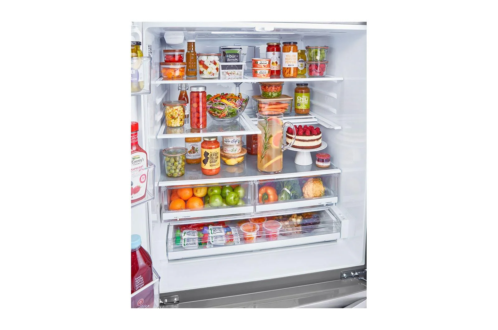 Lg 28 cu ft. Smart Double Freezer Refrigerator with Craft Ice™ - Image 8
