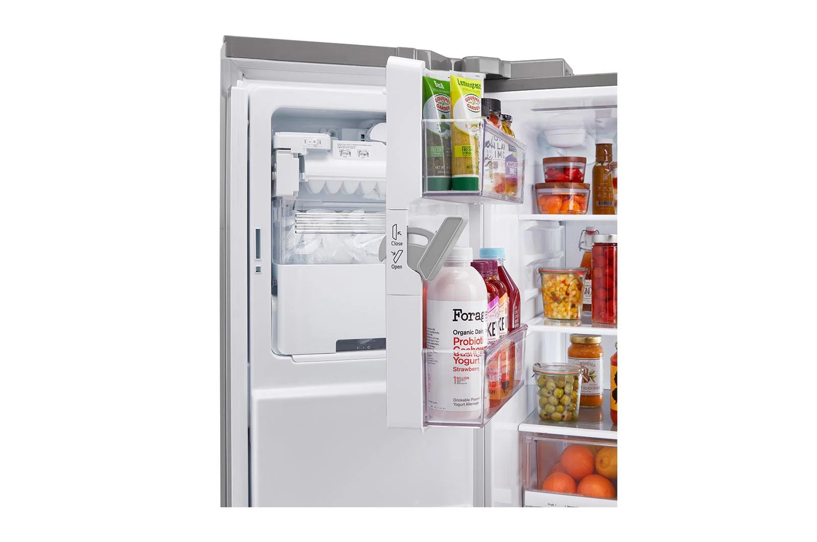 Lg 28 cu ft. Smart Double Freezer Refrigerator with Craft Ice™ - Image 9