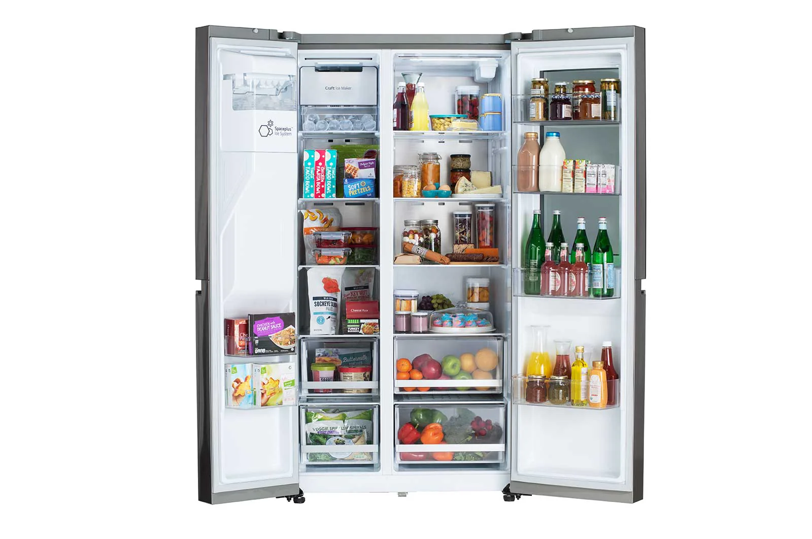 Lg 27 cu. ft. Side-By-Side Door-in-Door® Refrigerator with Craft Ice™ - Image 9