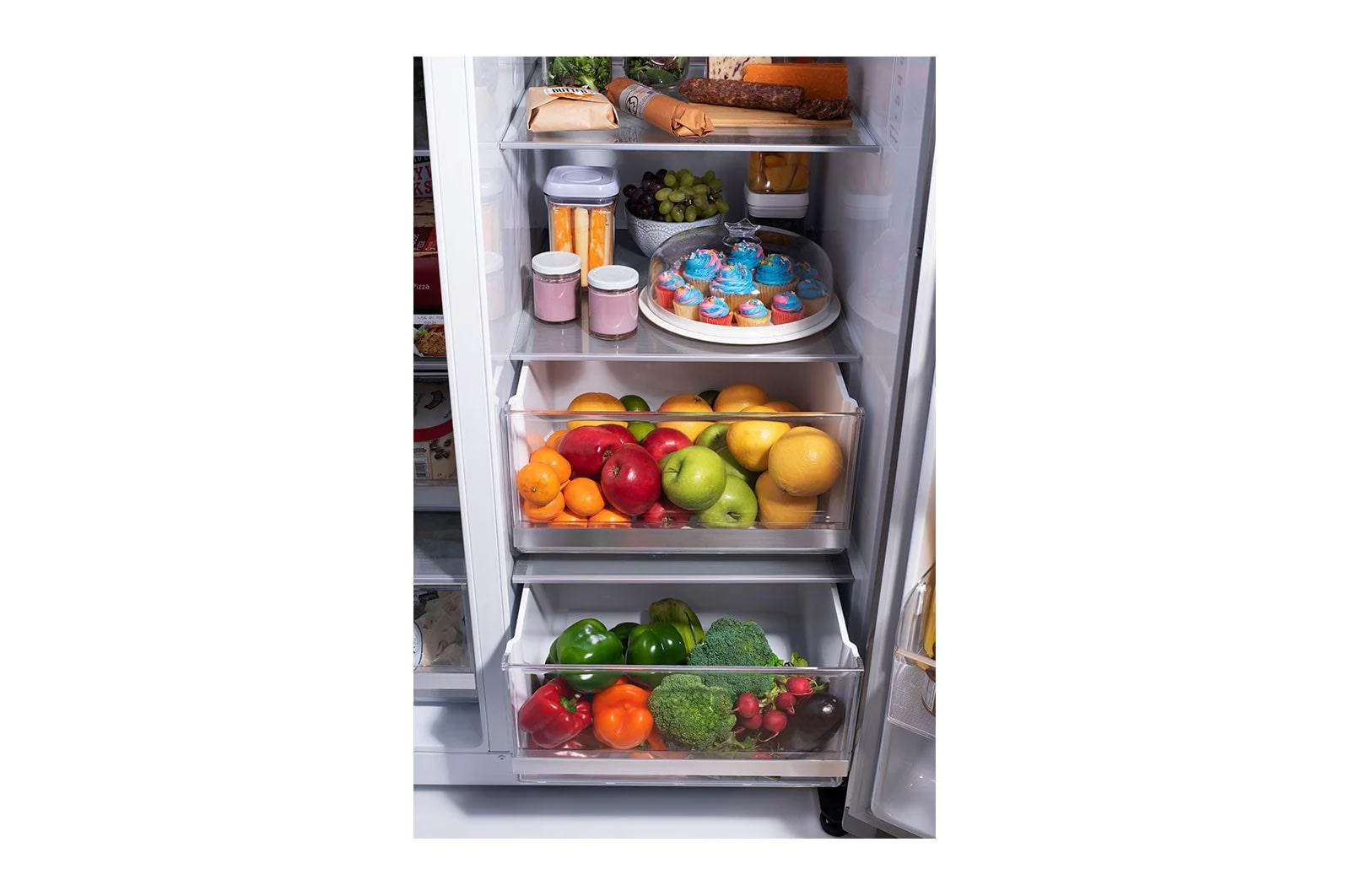 Lg LRSOS2706S 27 cu. ft. Side-By-Side InstaView® Refrigerator - Image 11