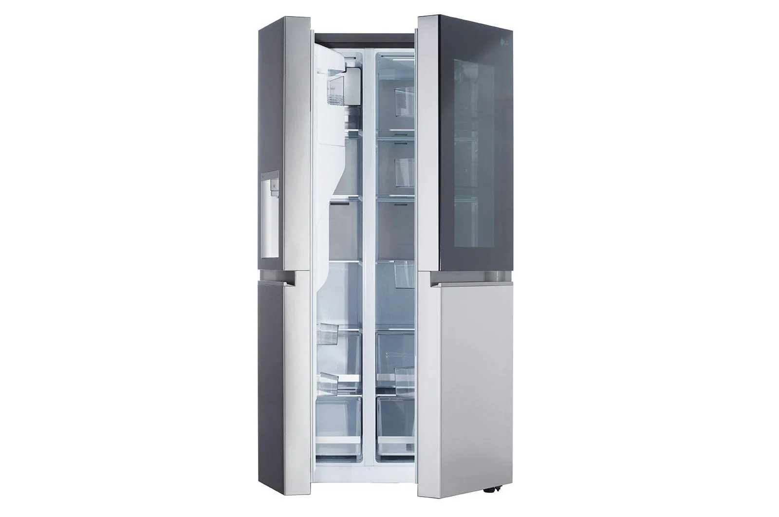 Lg LRSOS2706S 27 cu. ft. Side-By-Side InstaView® Refrigerator - Image 6
