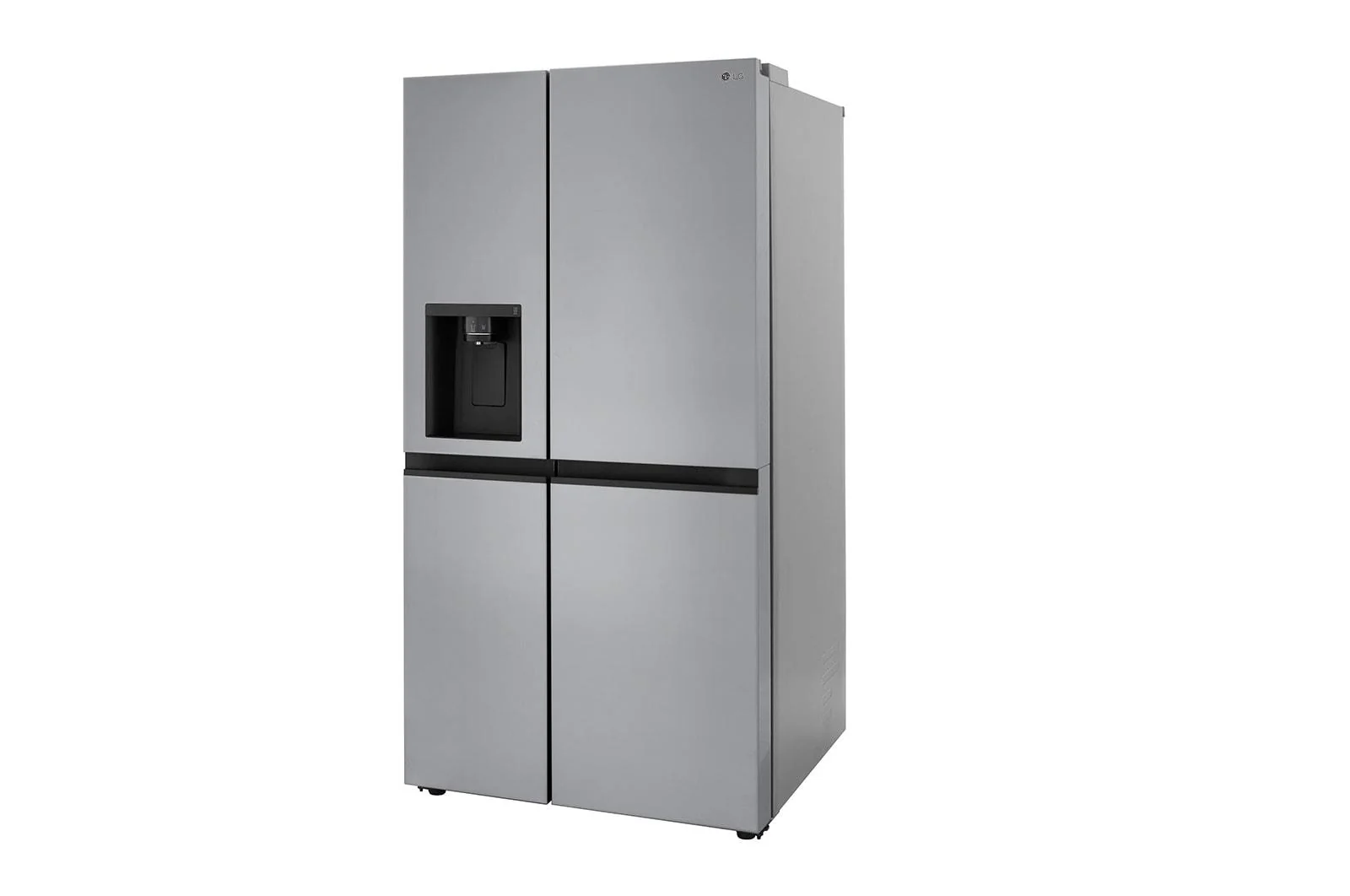 Lg LRSXC2306S 23 cu. ft. Side-by-Side Counter-Depth Refrigerator with Smooth Touch Dispenser - Image 2