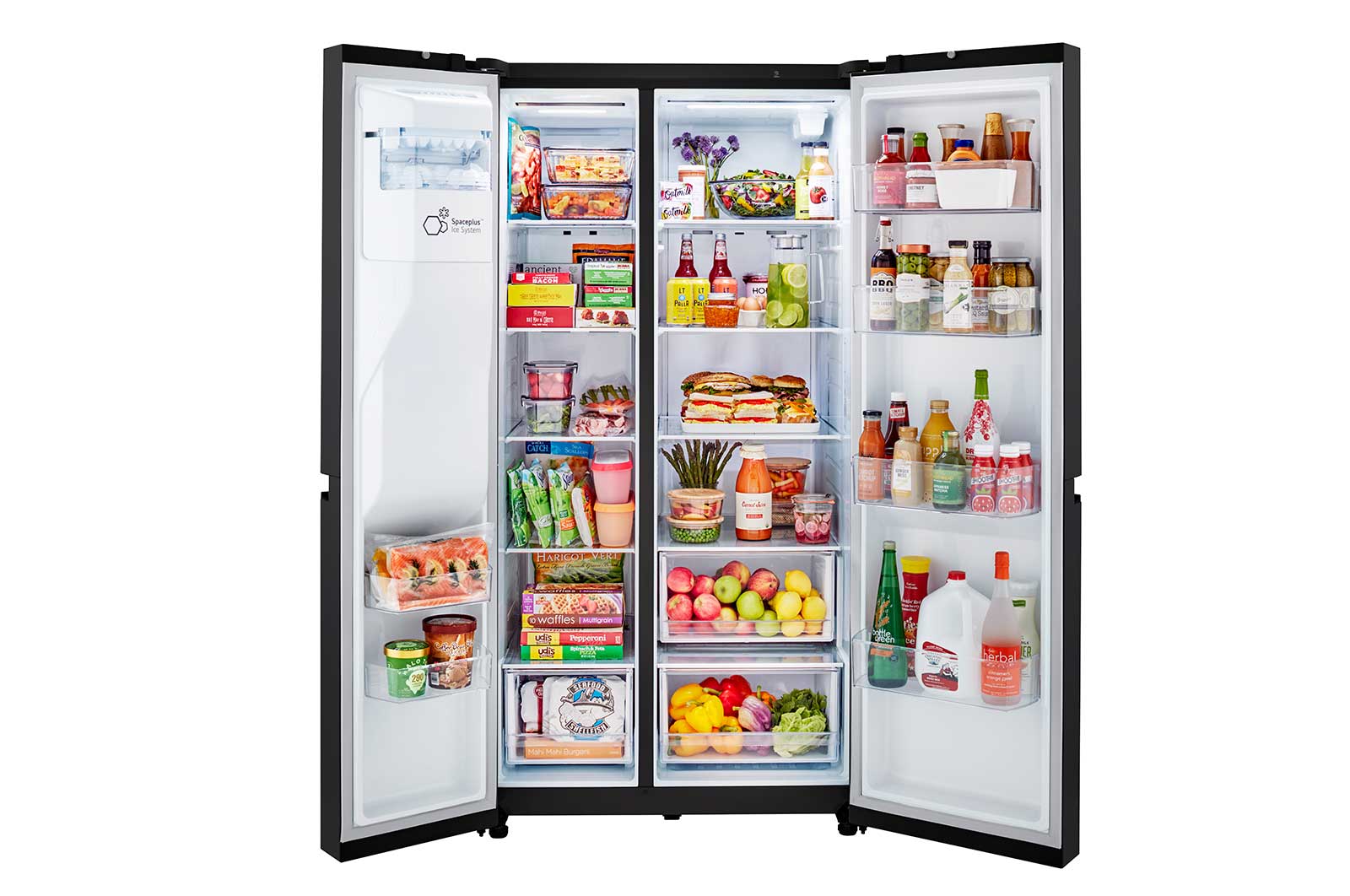 27 cu. ft. Side-by-Side Refrigerator with Smooth Touch Ice Dispenser - Image 5