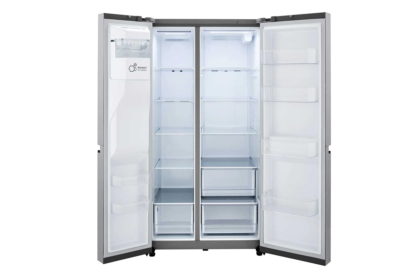 Lg 27 cu. ft. Side-by-Side Refrigerator with Smooth Touch Ice Dispenser - Image 4