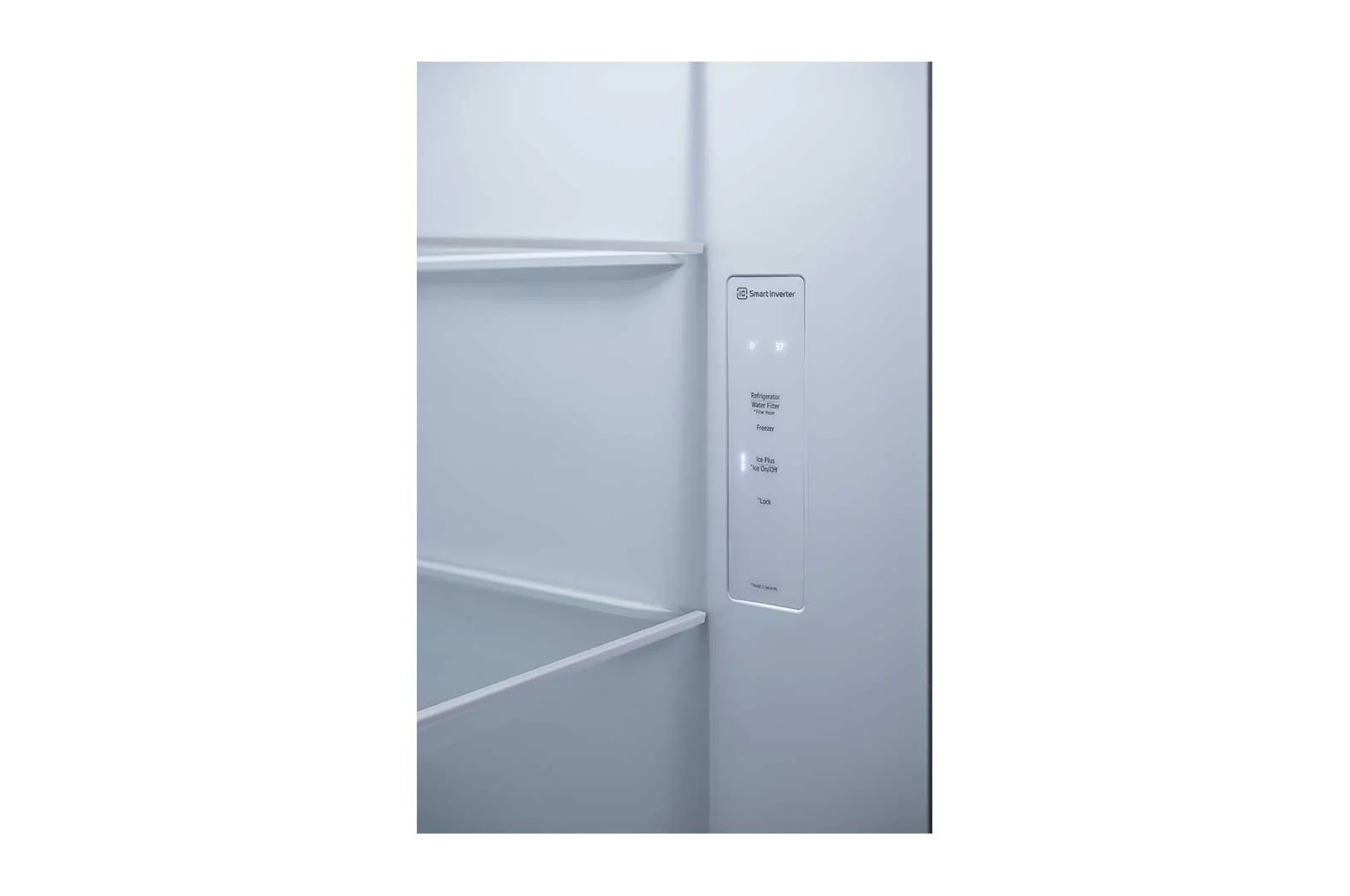 Lg 27 cu. ft. Side-by-Side Refrigerator with Smooth Touch Ice Dispenser - Image 7
