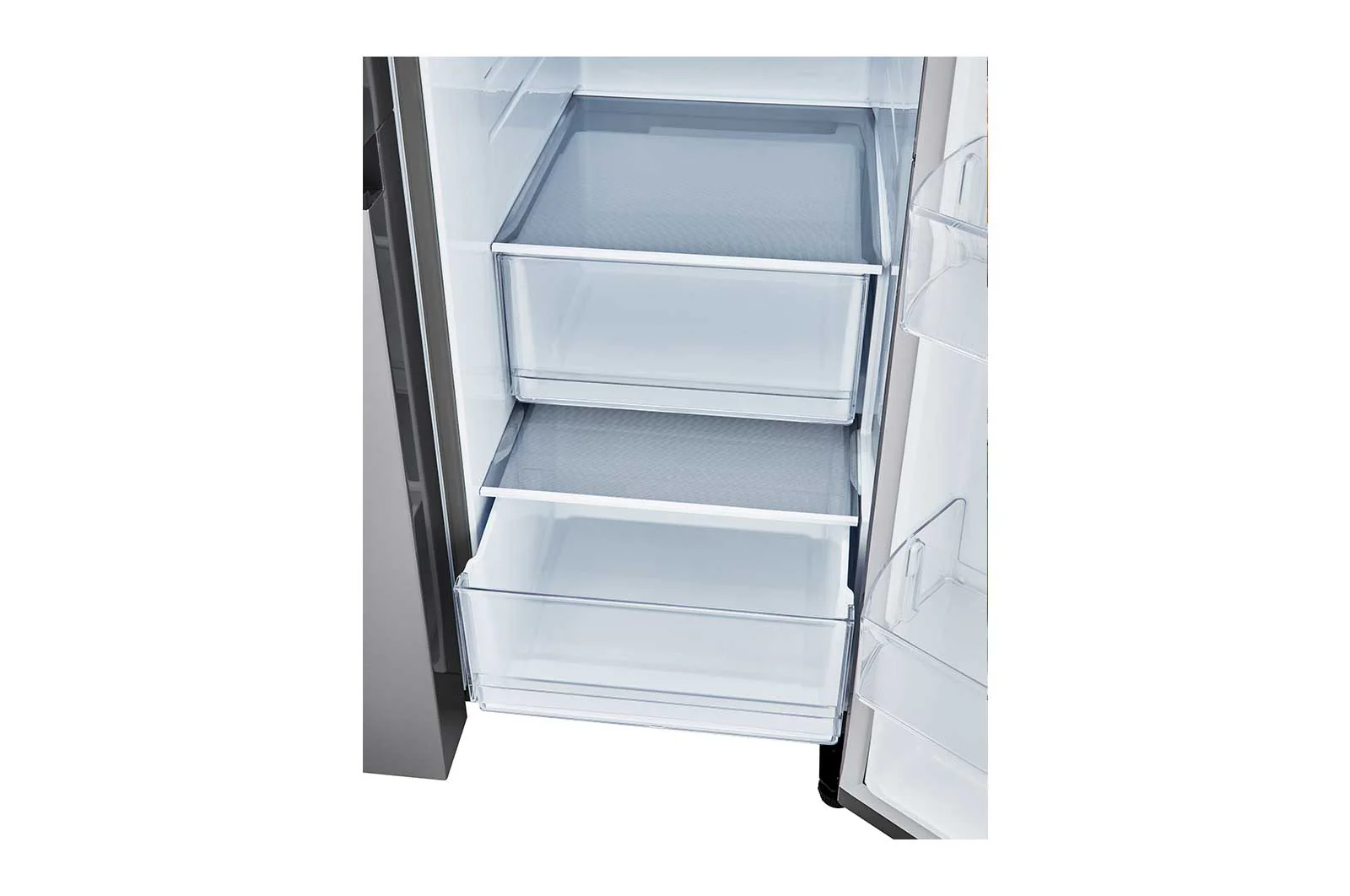 Lg LRSXS2706V 27 cu. ft. Side-by-Side Refrigerator with Smooth Touch Ice Dispenser - Image 10