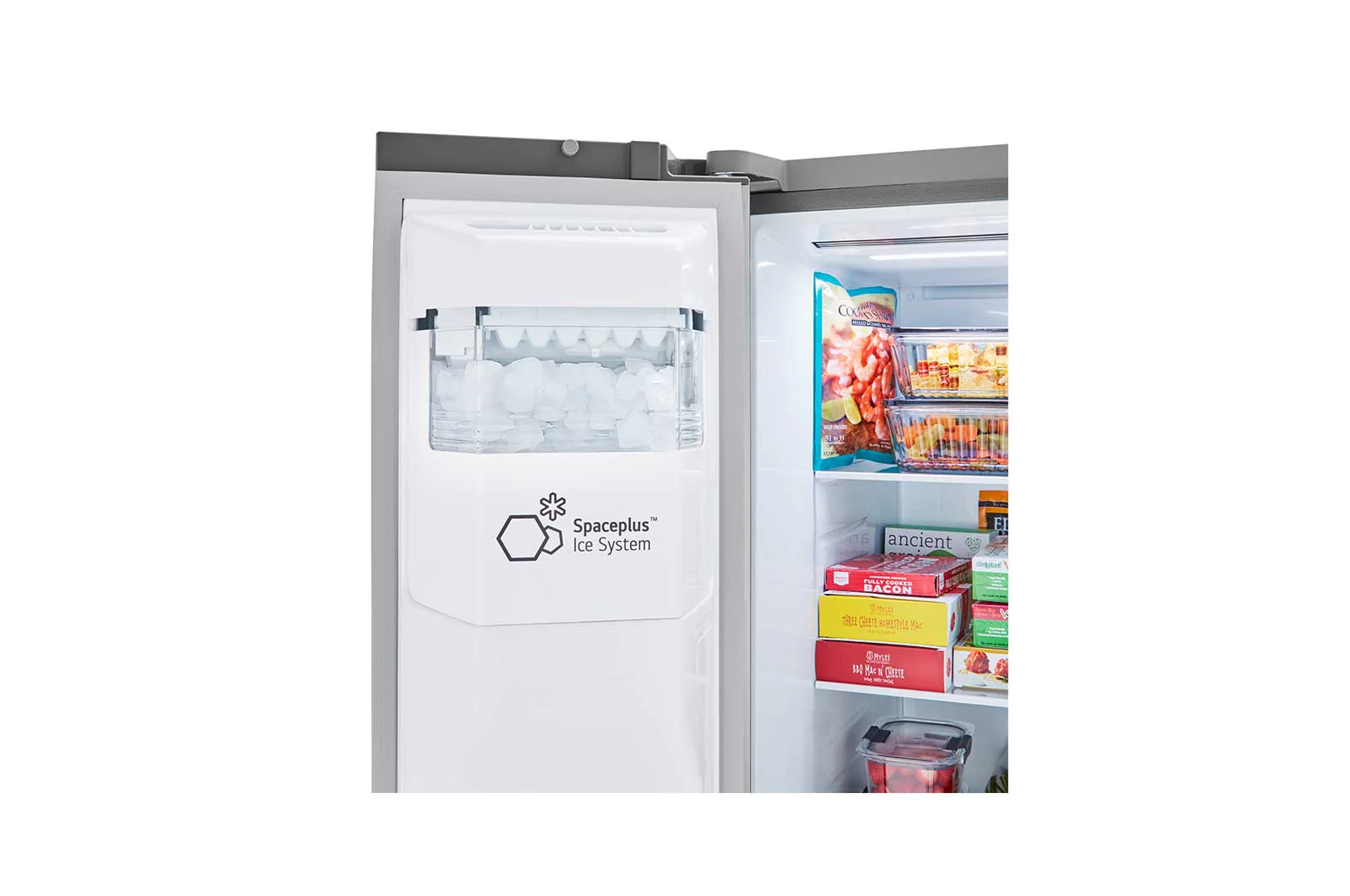 Lg LRSXS2706V 27 cu. ft. Side-by-Side Refrigerator with Smooth Touch Ice Dispenser - Image 12