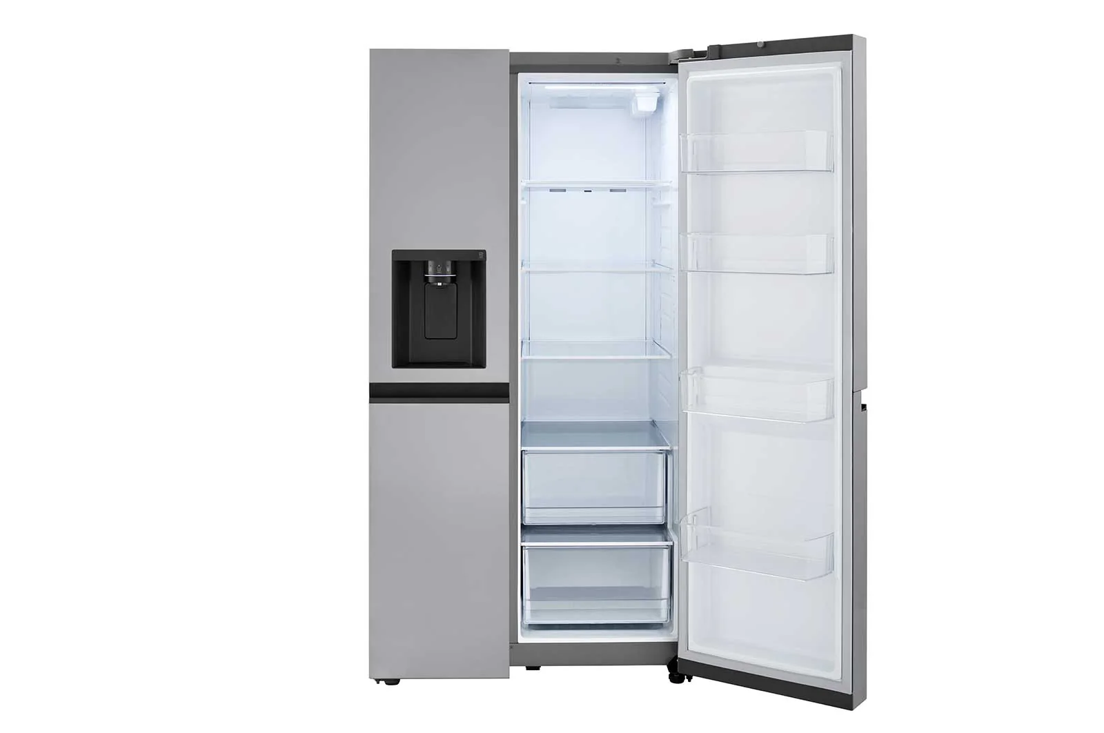 Lg LRSXS2706V 27 cu. ft. Side-by-Side Refrigerator with Smooth Touch Ice Dispenser - Image 4