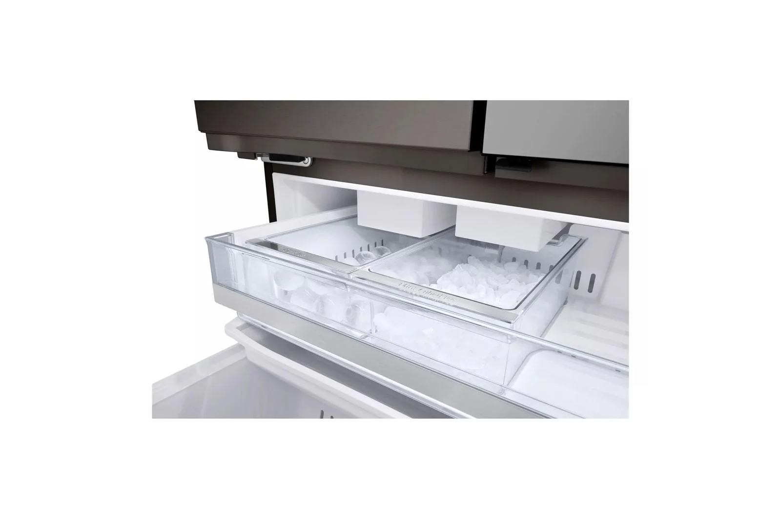 Lg LRYKC2606D 26 cu. ft. Smart Mirror InstaView® Counter-Depth MAX™ French Door Refrigerator with Four Types of Ice - Image 6