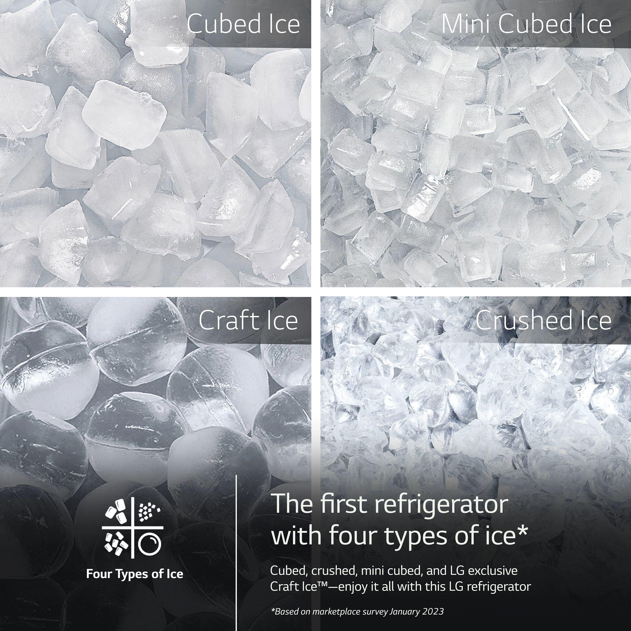 Lg 31 cu. ft. Smart Standard-Depth MAX™ French Door Refrigerator with Four Types of Ice and Mirror InstaView® - Image 14