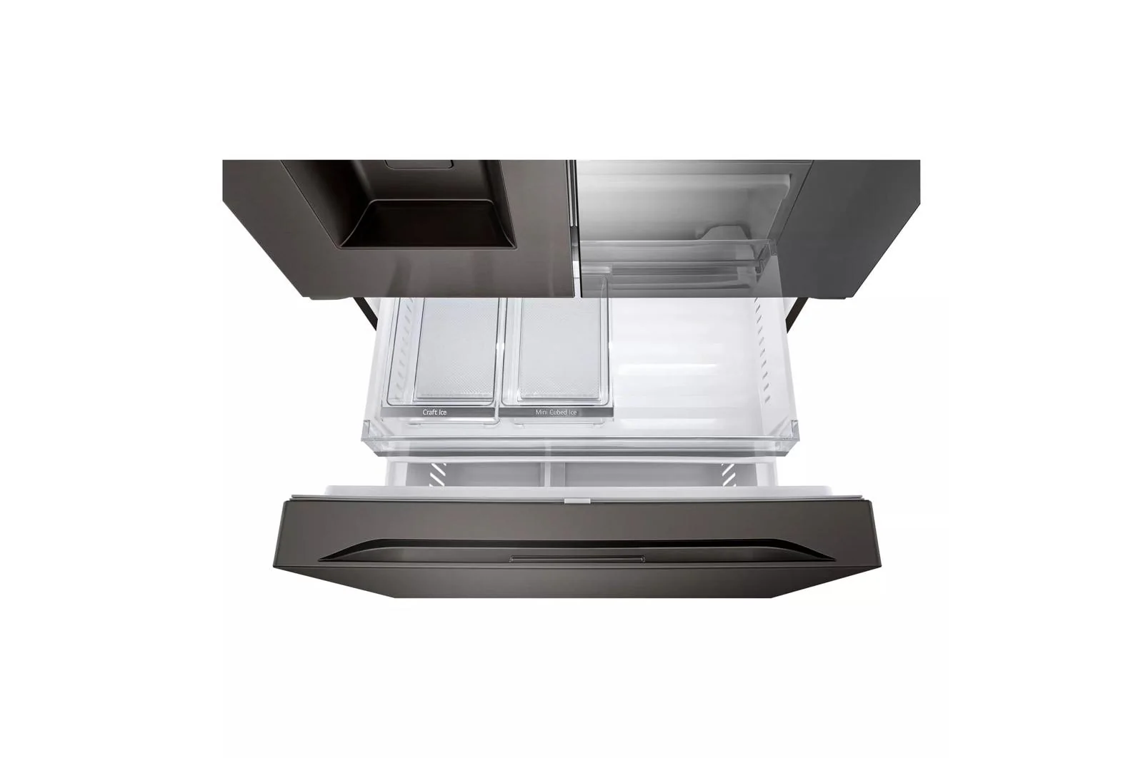 Lg 31 cu. ft. Smart Standard-Depth MAX™ French Door Refrigerator with Four Types of Ice and Mirror InstaView® - Image 6