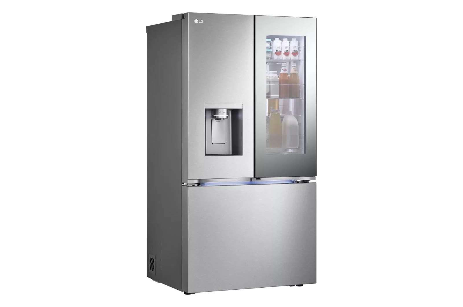 Lg 31 cu. ft. Smart Standard-Depth MAX™ French Door Refrigerator with Four Types of Ice and Mirror InstaView® - Image 2
