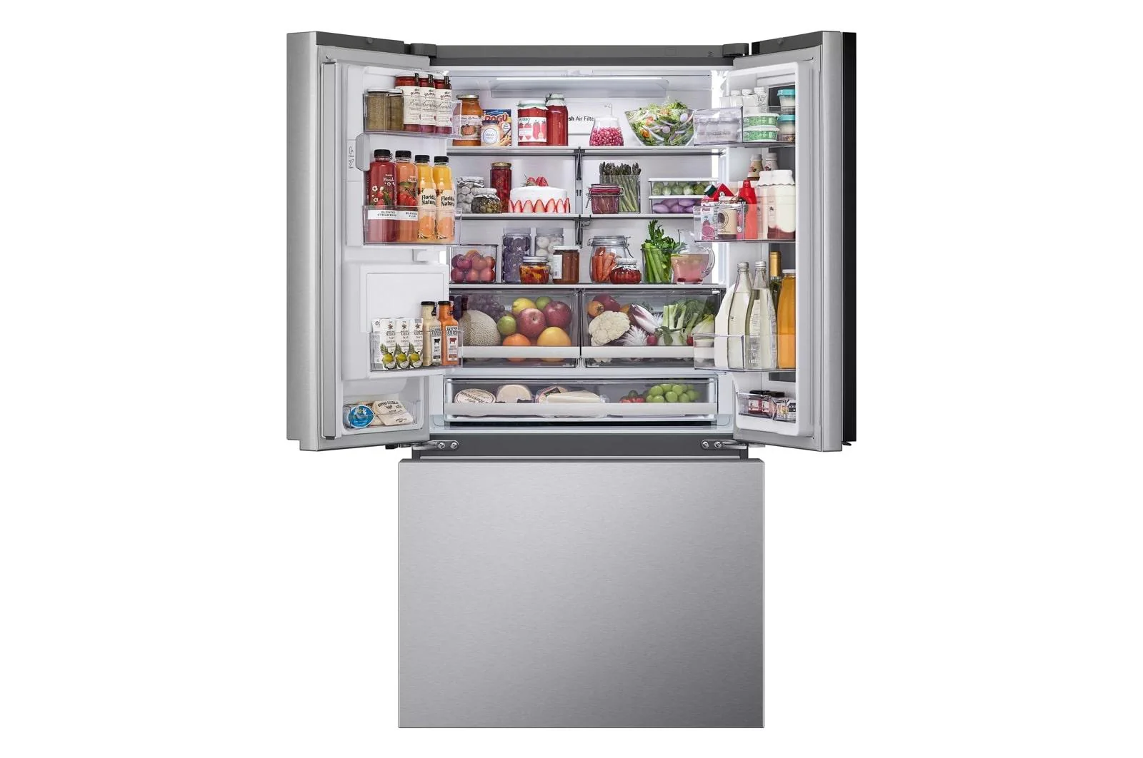 Lg 31 cu. ft. Smart Standard-Depth MAX™ French Door Refrigerator with Four Types of Ice and Mirror InstaView® - Image 4