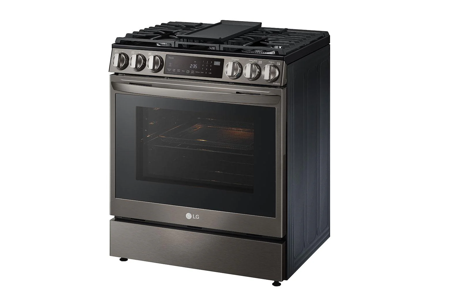 Lg LSDL6336D 6.3 cu. ft. Smart Dual Fuel Slide-in Range with InstaView®, ProBake Convection®, Air Fry and Air Sous Vide - Image 3