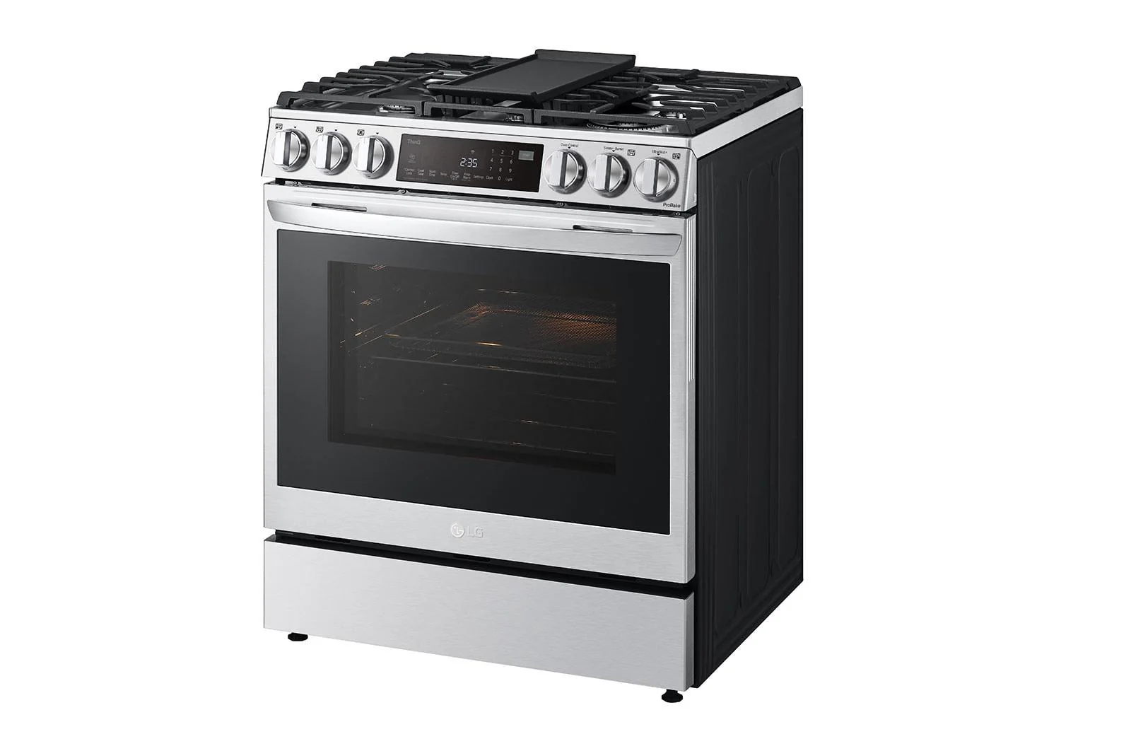 Lg LSDL6336F 6.3 cu. ft. Smart Dual Fuel Slide-in Range with InstaView®, ProBake Convection®, Air Fry and Air Sous Vide - Image 3