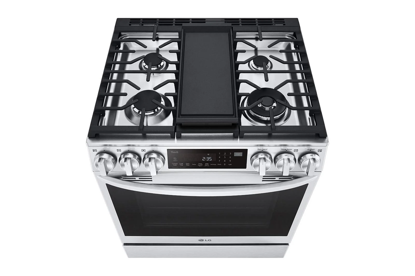 Lg LSDL6336F 6.3 cu. ft. Smart Dual Fuel Slide-in Range with InstaView®, ProBake Convection®, Air Fry and Air Sous Vide - Image 7