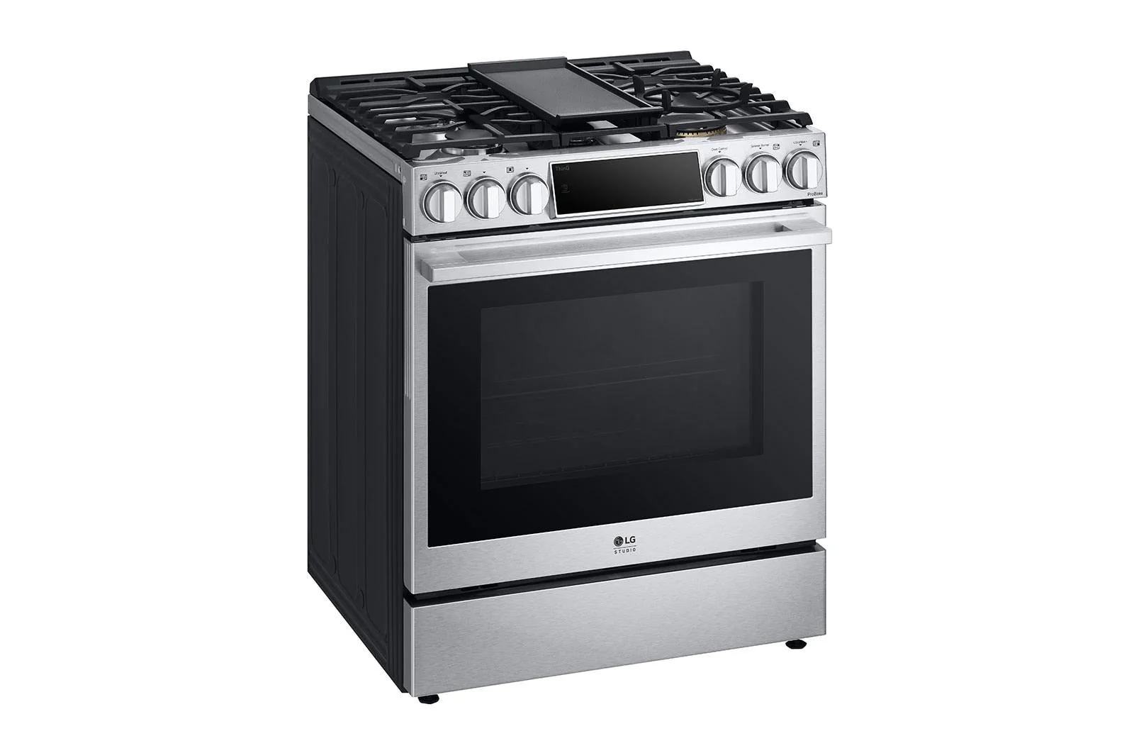 LSDS6338F LG STUDIO 6.3 cu. ft. Smart Wi-Fi Dual Fuel Slide-in Range with ProBake Convection® and EasyClean® - Image 4