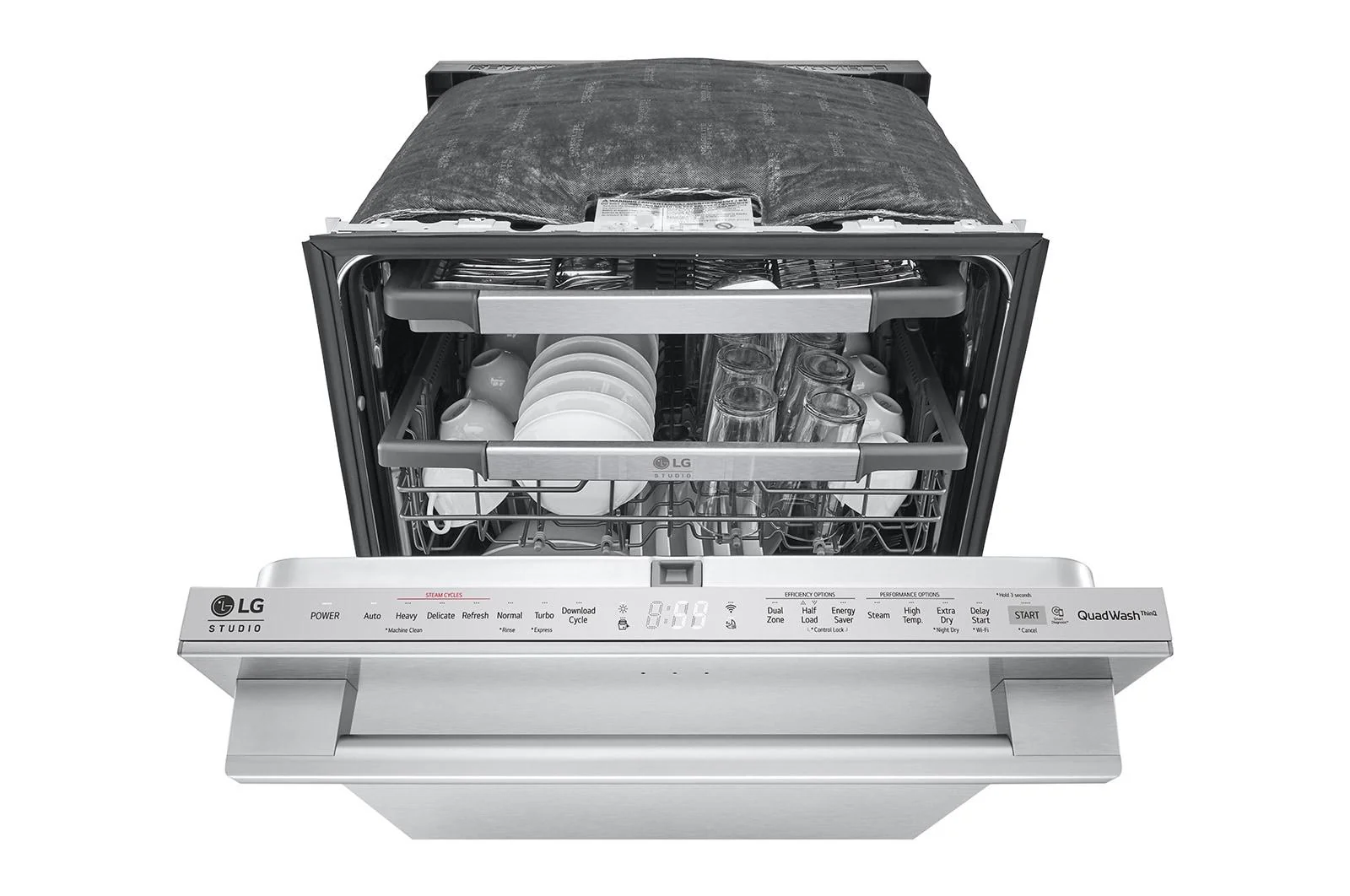 LG STUDIO Top Control Smart Dishwasher with QuadWash™ and TrueSteam® - Image 5