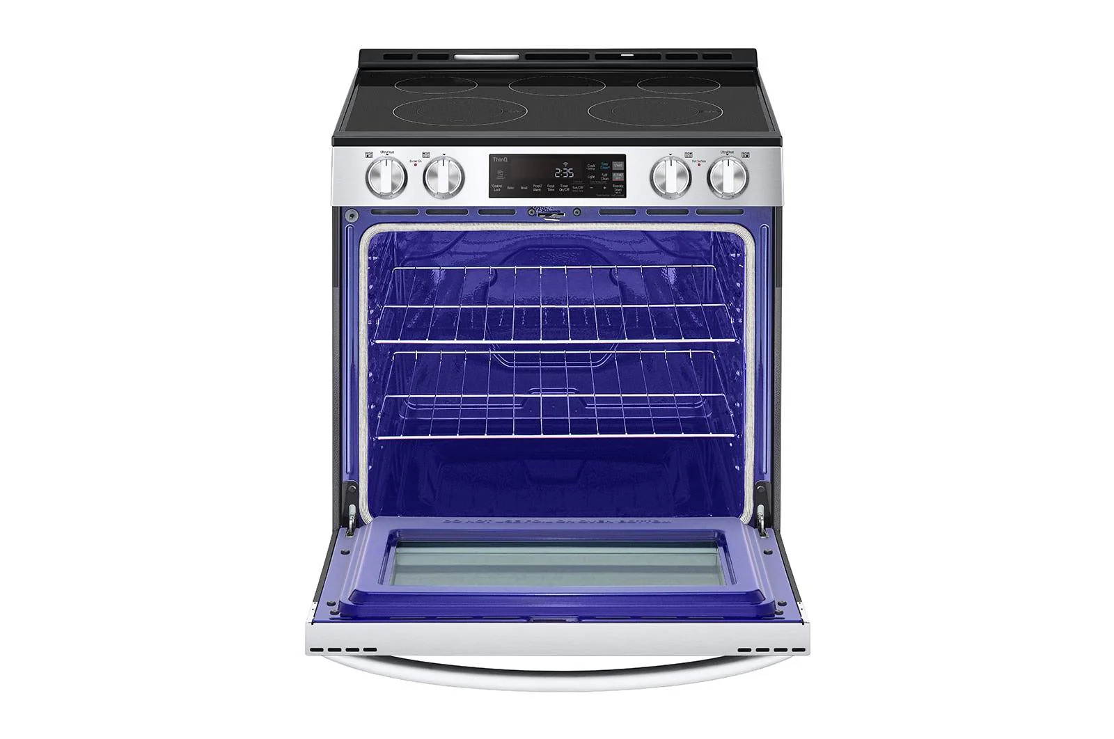 Lg LSEL6331F 6.3 cu. ft. Smart Wi-Fi Enabled Electric Slide-in Range with EasyClean® - Image 5