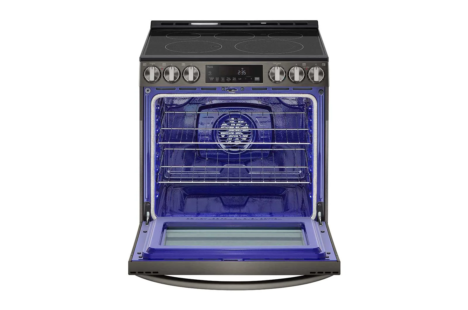 Lg LSEL6333D 6.3 cu ft. Smart Wi-Fi Enabled Fan Convection Electric Slide-in Range with Air Fry & EasyClean® - Image 6