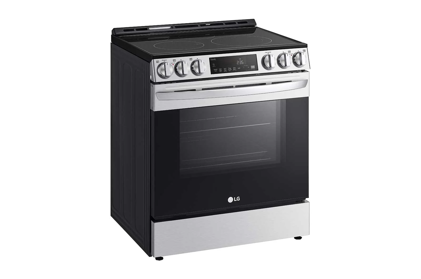 Lg LSEL6333F 6.3 cu. ft. Smart Wi-Fi Enabled Fan Convection Electric Slide-in Range with Air Fry & EasyClean® - Image 4